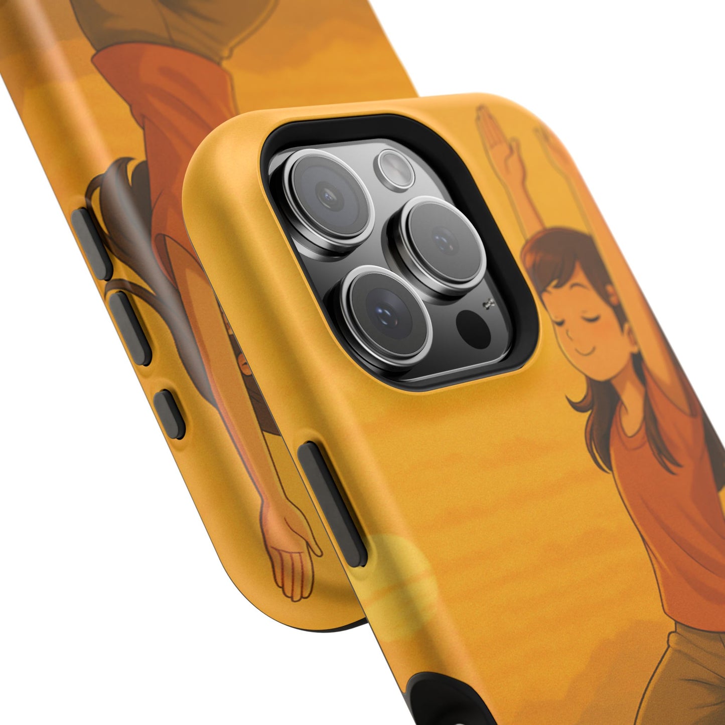 A Soul in Balance iPhone Case | Impact Resistant Cover | SoulfulYarn Collection | Mindful Yoga Art for iPhone