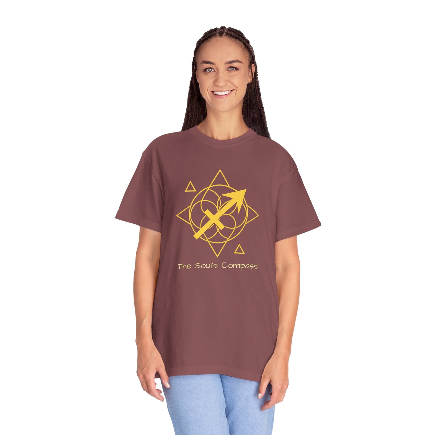 Sagittarius Sacred Geometry T-Shirt | The Soul’s Compass Tee in 13 different Colors | Astrology Gift