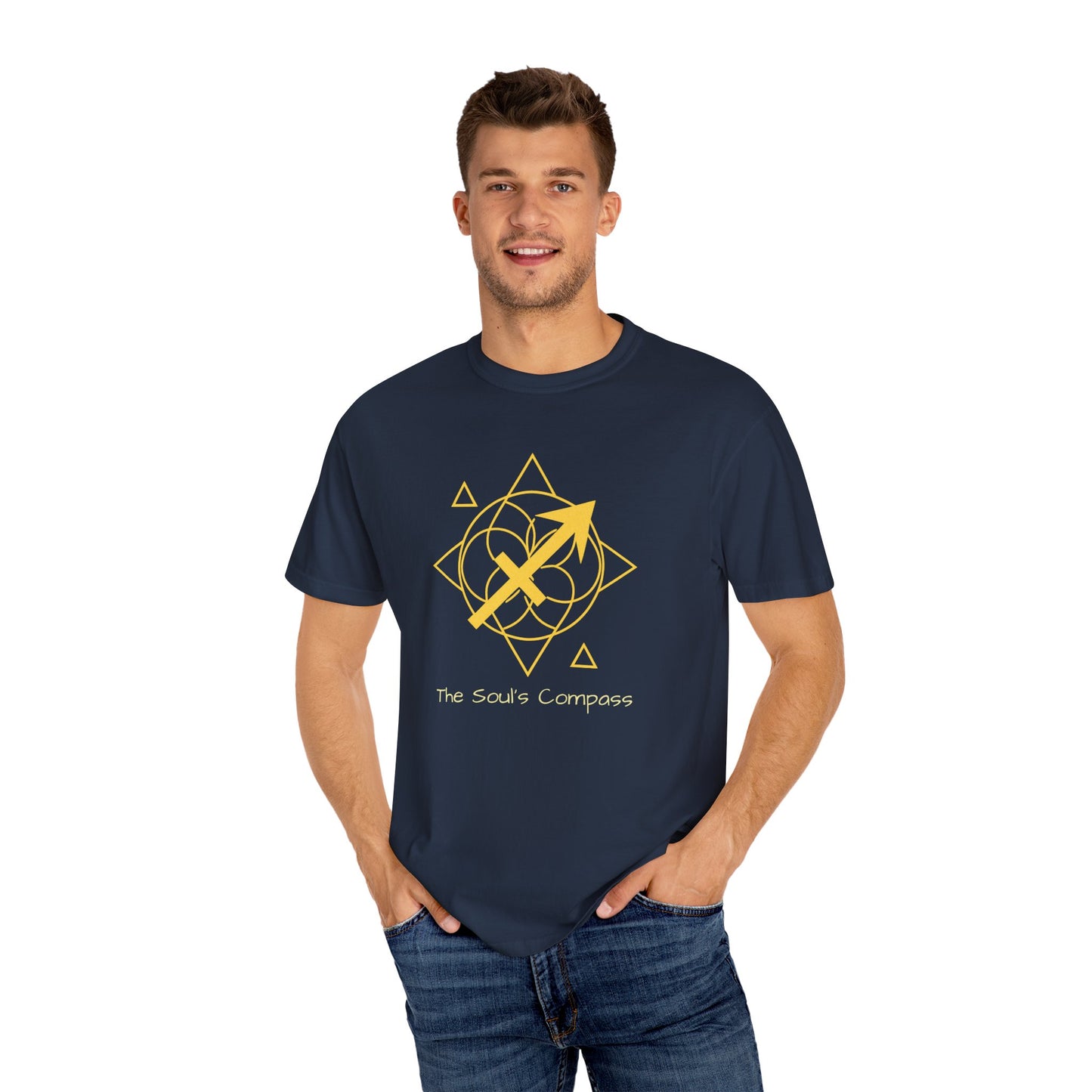 Sagittarius Sacred Geometry T-Shirt | The Soul’s Compass Tee in 13 different Colors | Astrology Gift