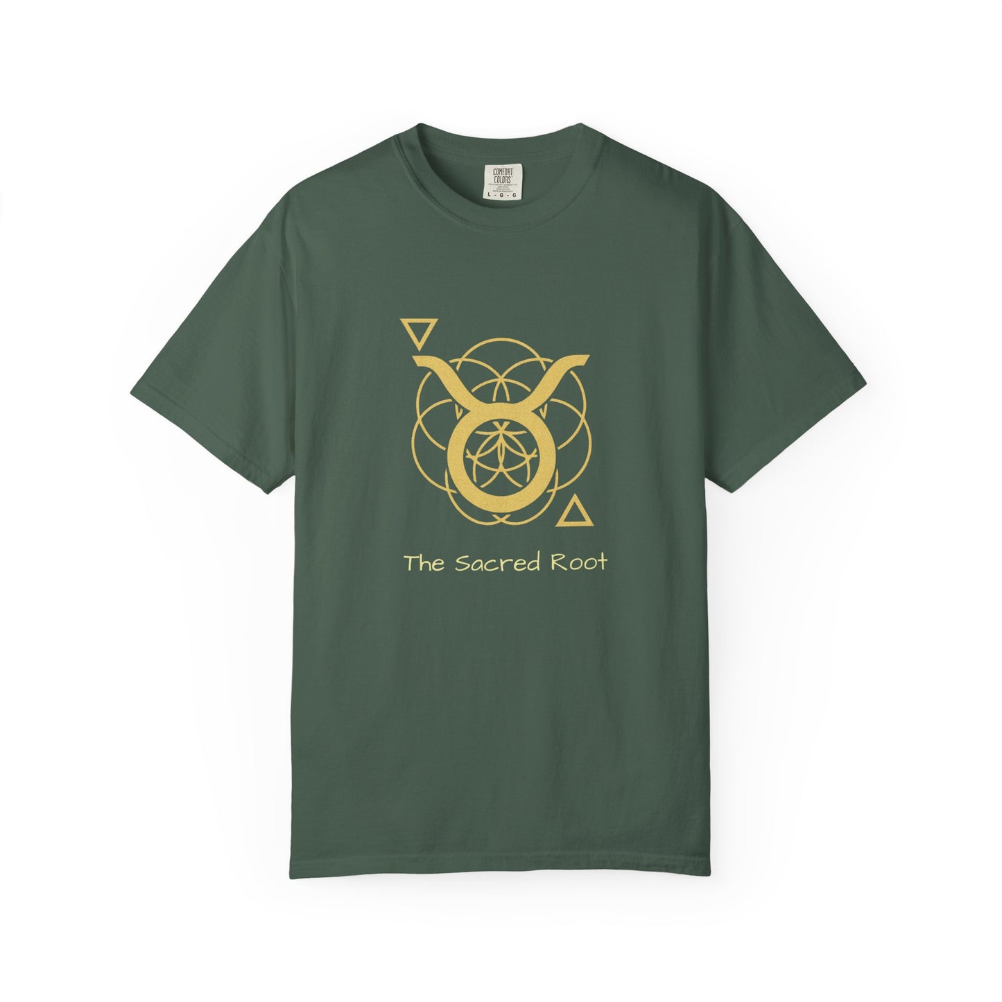 Taurus Sacred Geometry T-Shirt | The Sacred Root Tee in 13 different Colors | Astrology Gift
