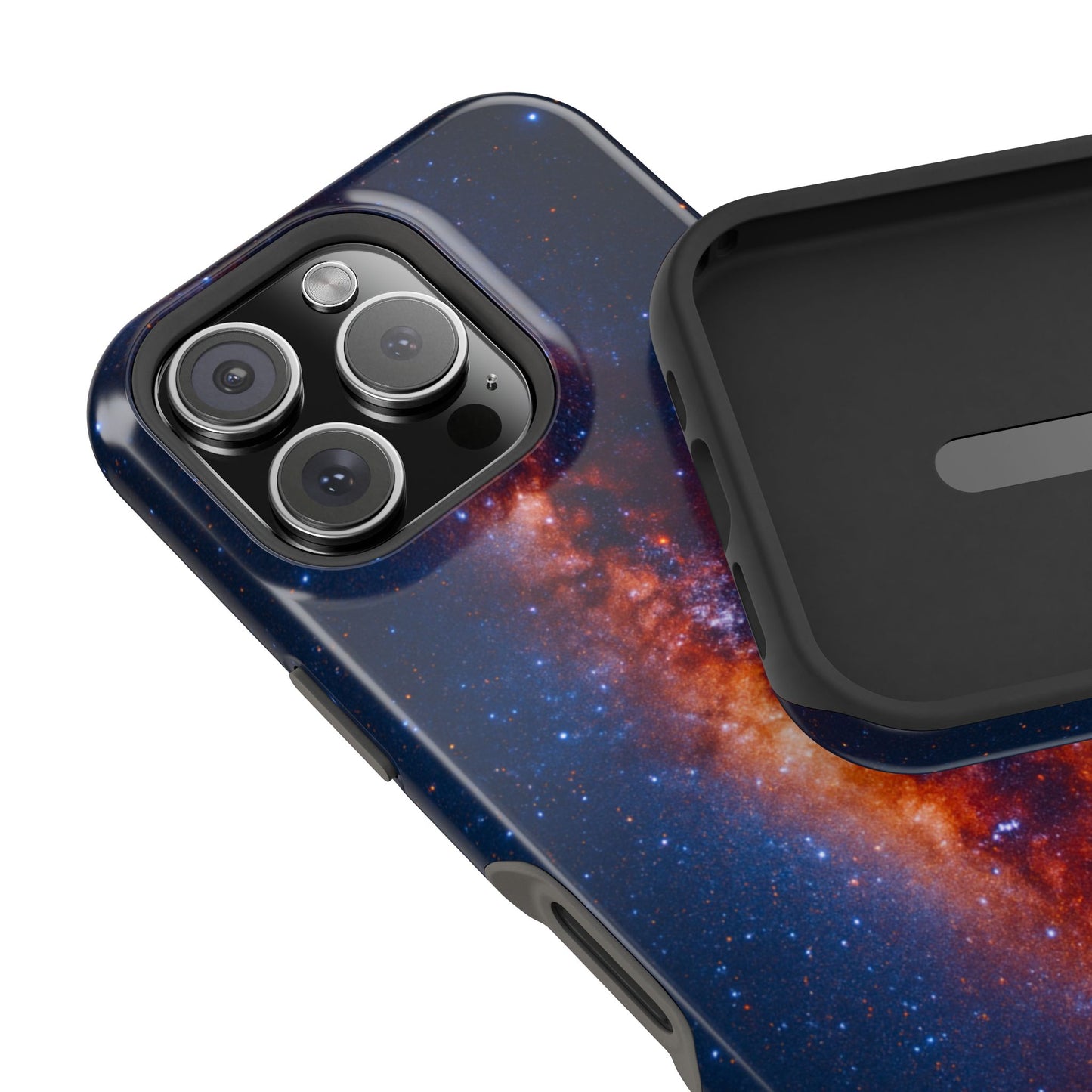 Galaxy iPhone Case I Celestial Impact-Resistant Cover | SoulfulYarn Collection | Cosmic Spiritual Design for iPhone