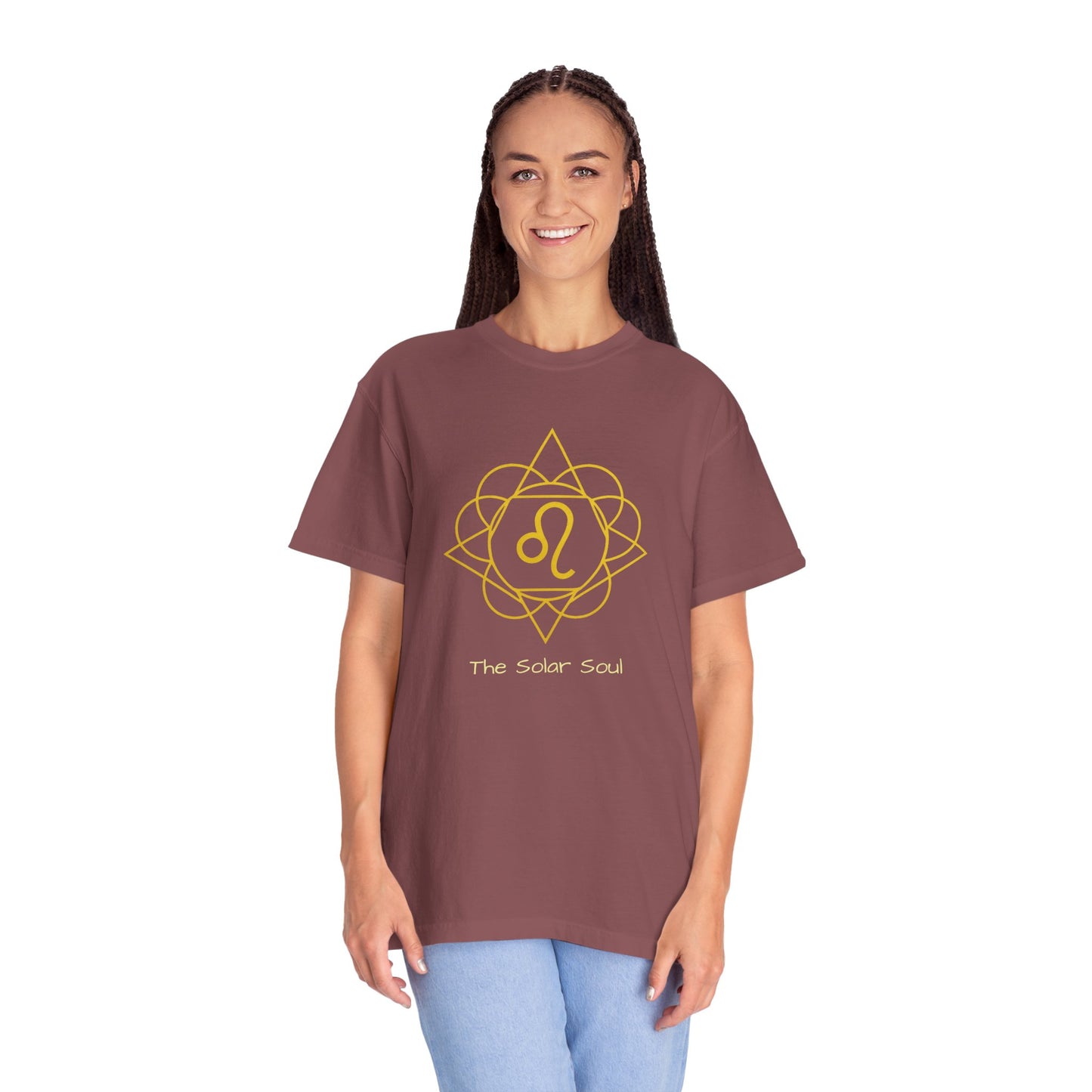 Leo Sacred Geometry T-Shirt | The Solar Soul Tee in 13 different Colors | Astrology Gift