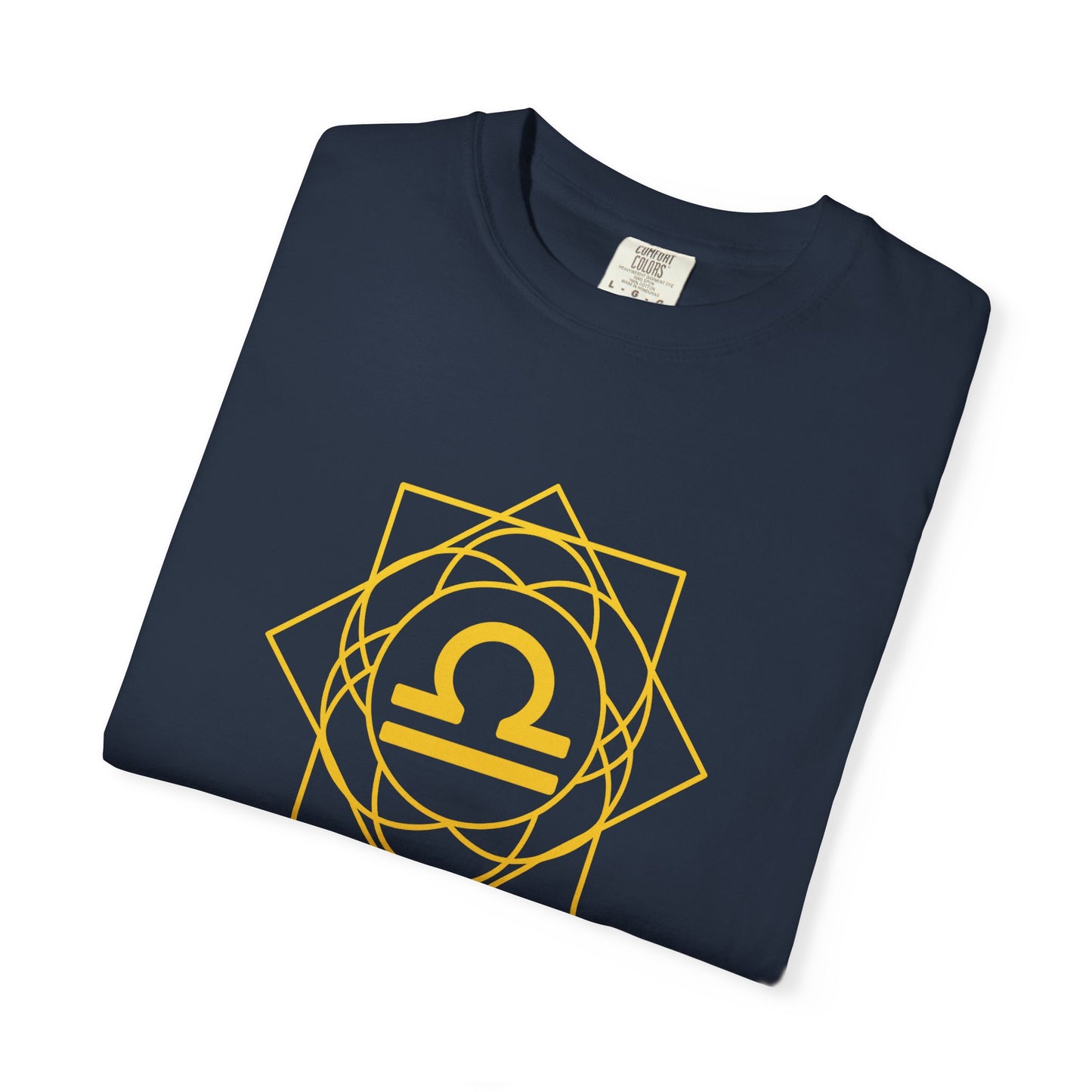 Libra Sacred Geometry T-Shirt | The Balance of Light Tee in 13 different Colors | Astrology Gift