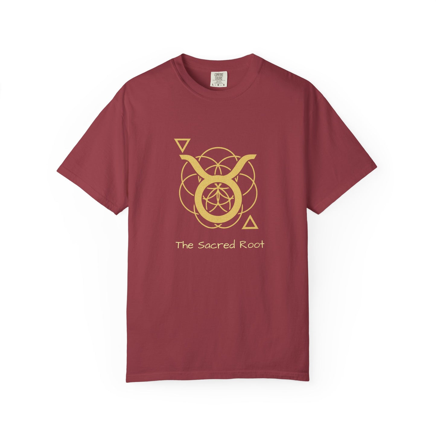 Taurus Sacred Geometry T-Shirt | The Sacred Root Tee in 13 different Colors | Astrology Gift