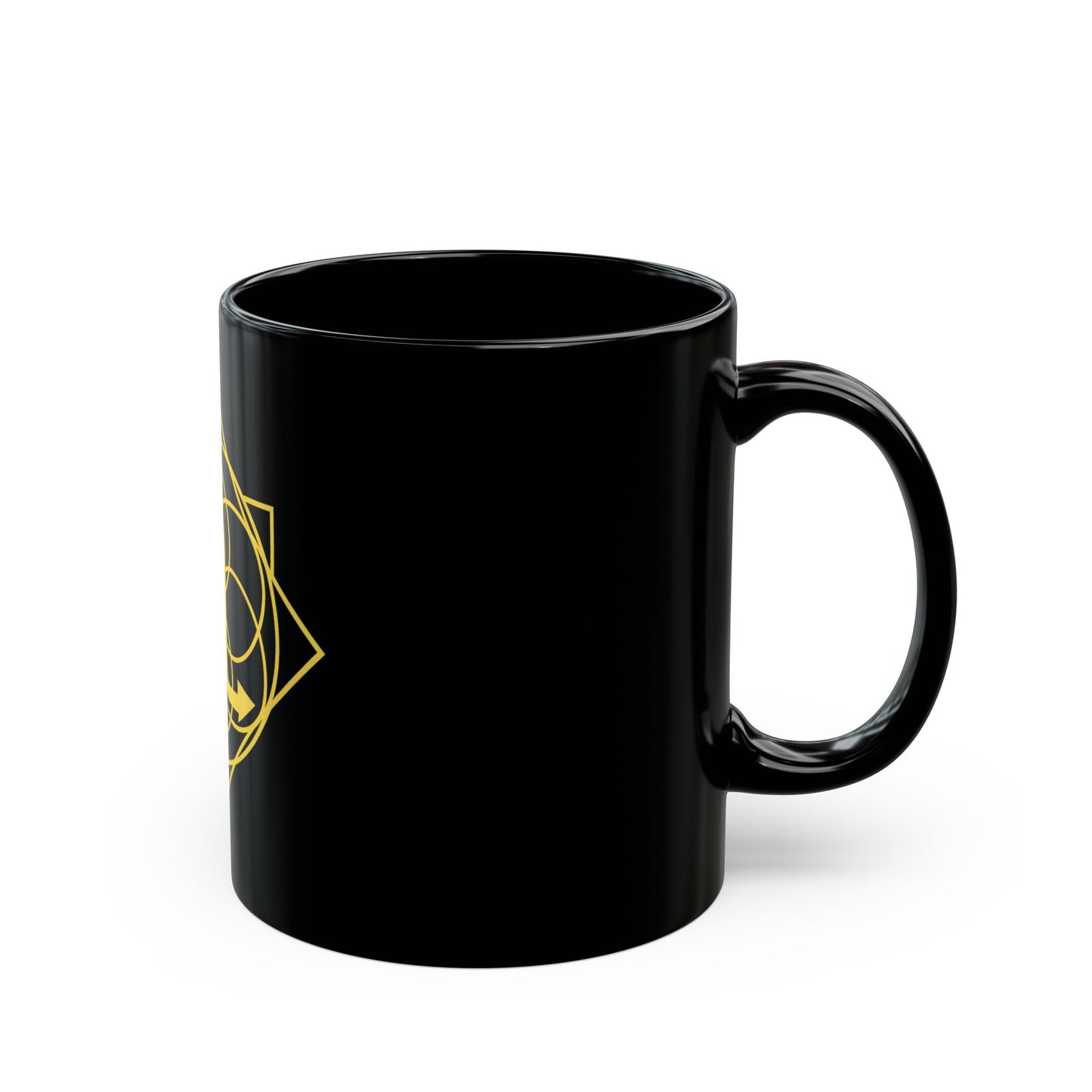 Scorpio Sacred Geometry Black Mug for Coffee Lovers