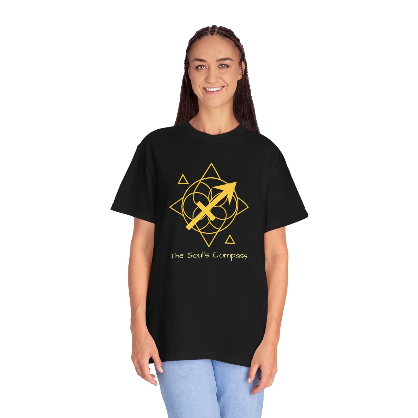 Sagittarius Sacred Geometry T-Shirt | The Soul’s Compass Tee in 13 different Colors | Astrology Gift