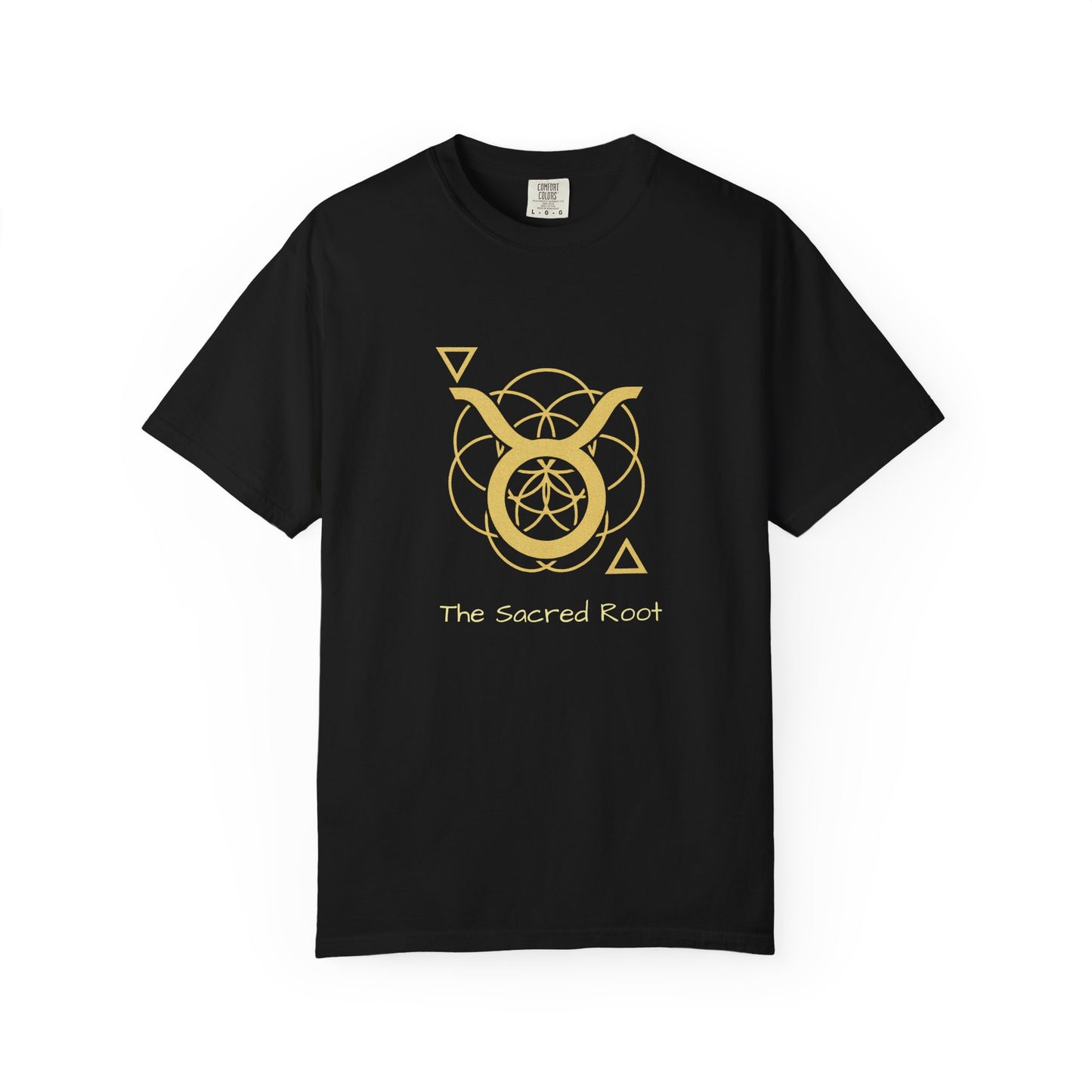 Taurus Sacred Geometry T-Shirt | The Sacred Root Tee in 13 different Colors | Astrology Gift