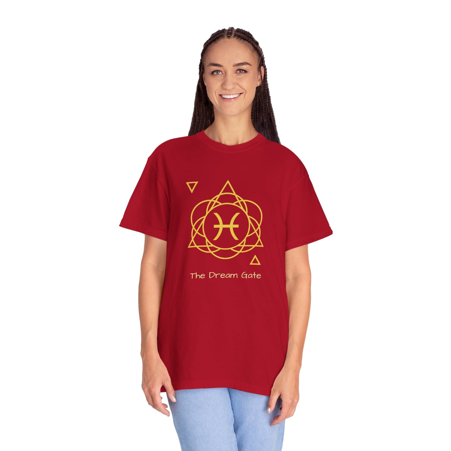 Pisces Sacred Geometry T-Shirt | The Dream Gate Tee in 13 different Colors | Astrology Gift