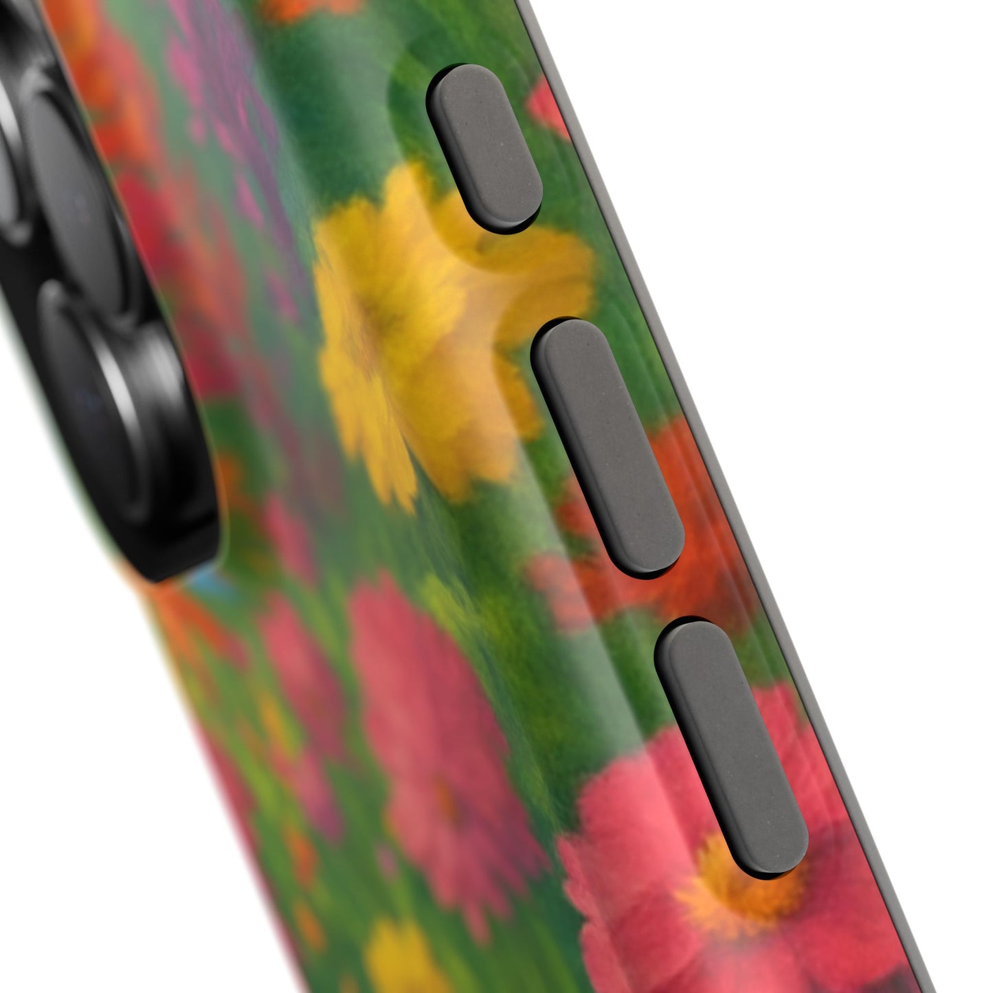Blooming Garden iPhone Case I Impact Resistant Cover | SoulfulYarn Collection | Vibrant Floral Art for iPhone