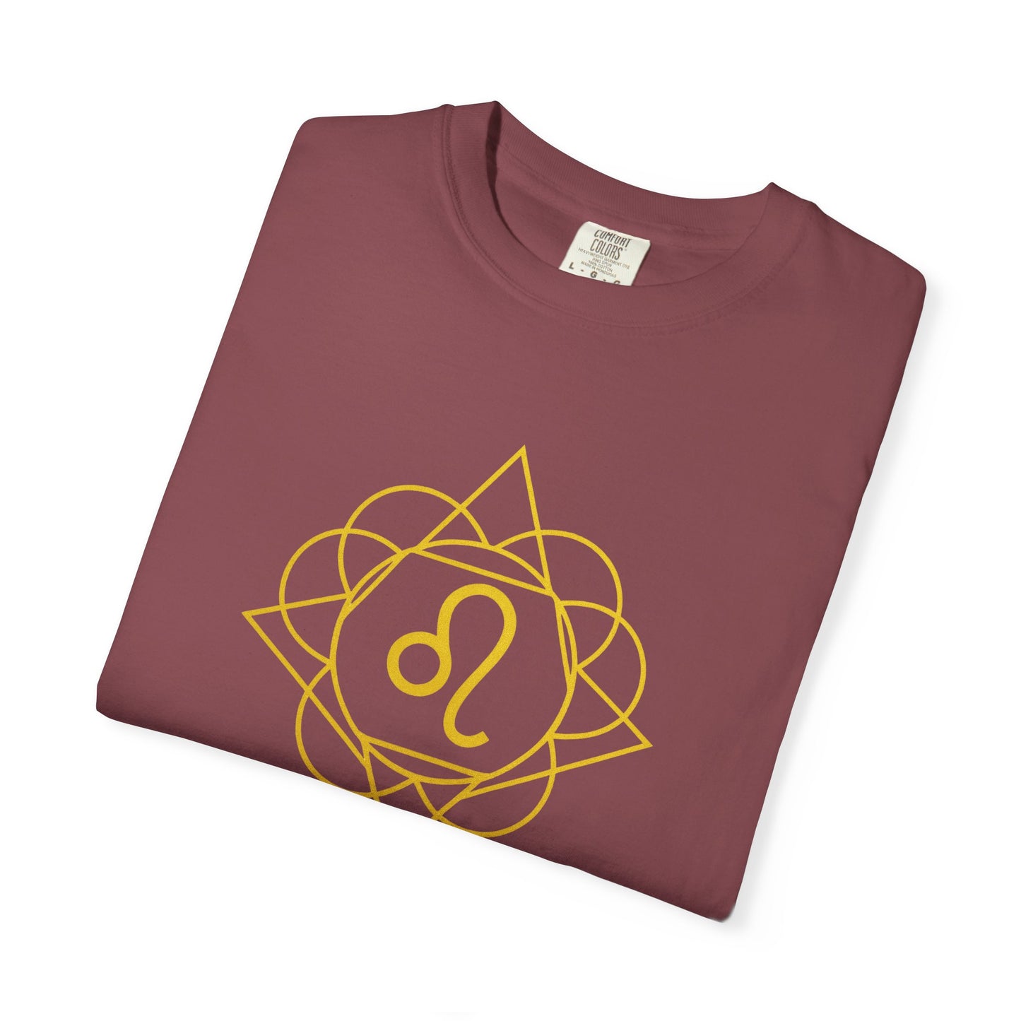 Leo Sacred Geometry T-Shirt | The Solar Soul Tee in 13 different Colors | Astrology Gift