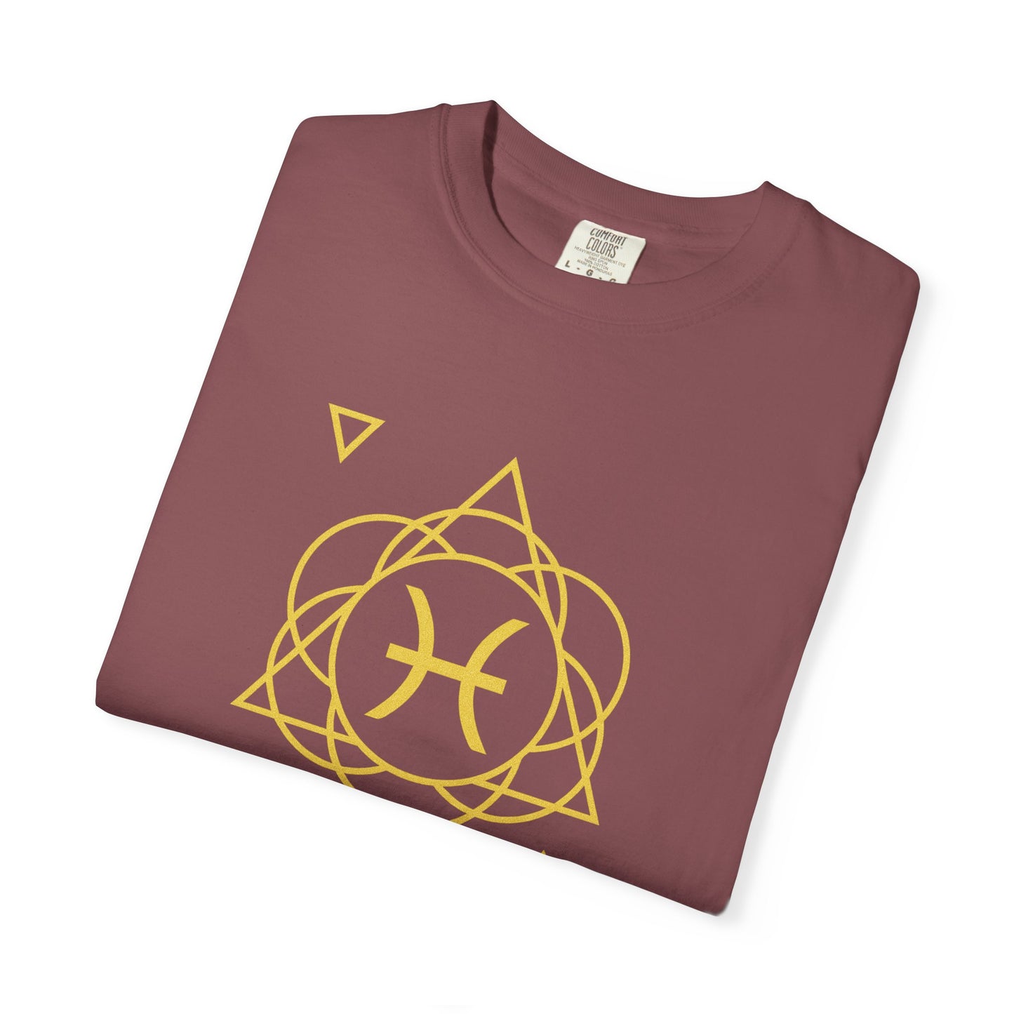 Pisces Sacred Geometry T-Shirt | The Dream Gate Tee in 13 different Colors | Astrology Gift