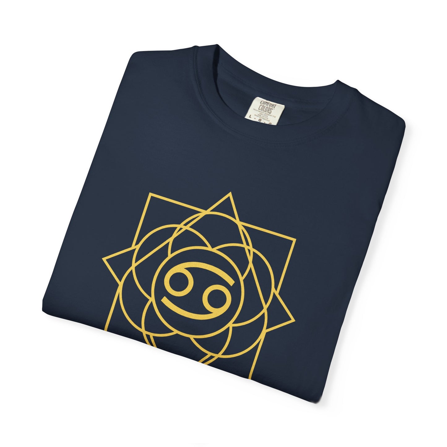 Cancer Sacred Geometry T-Shirt | The Heart Temple Tee in 13 different Colors | Astrology Gift