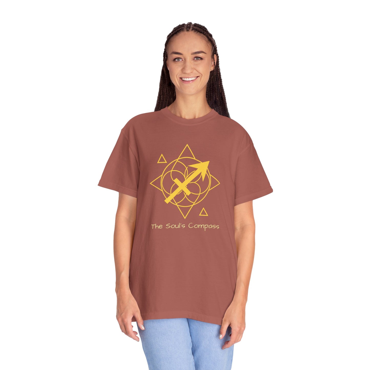 Sagittarius Sacred Geometry T-Shirt | The Soul’s Compass Tee in 13 different Colors | Astrology Gift