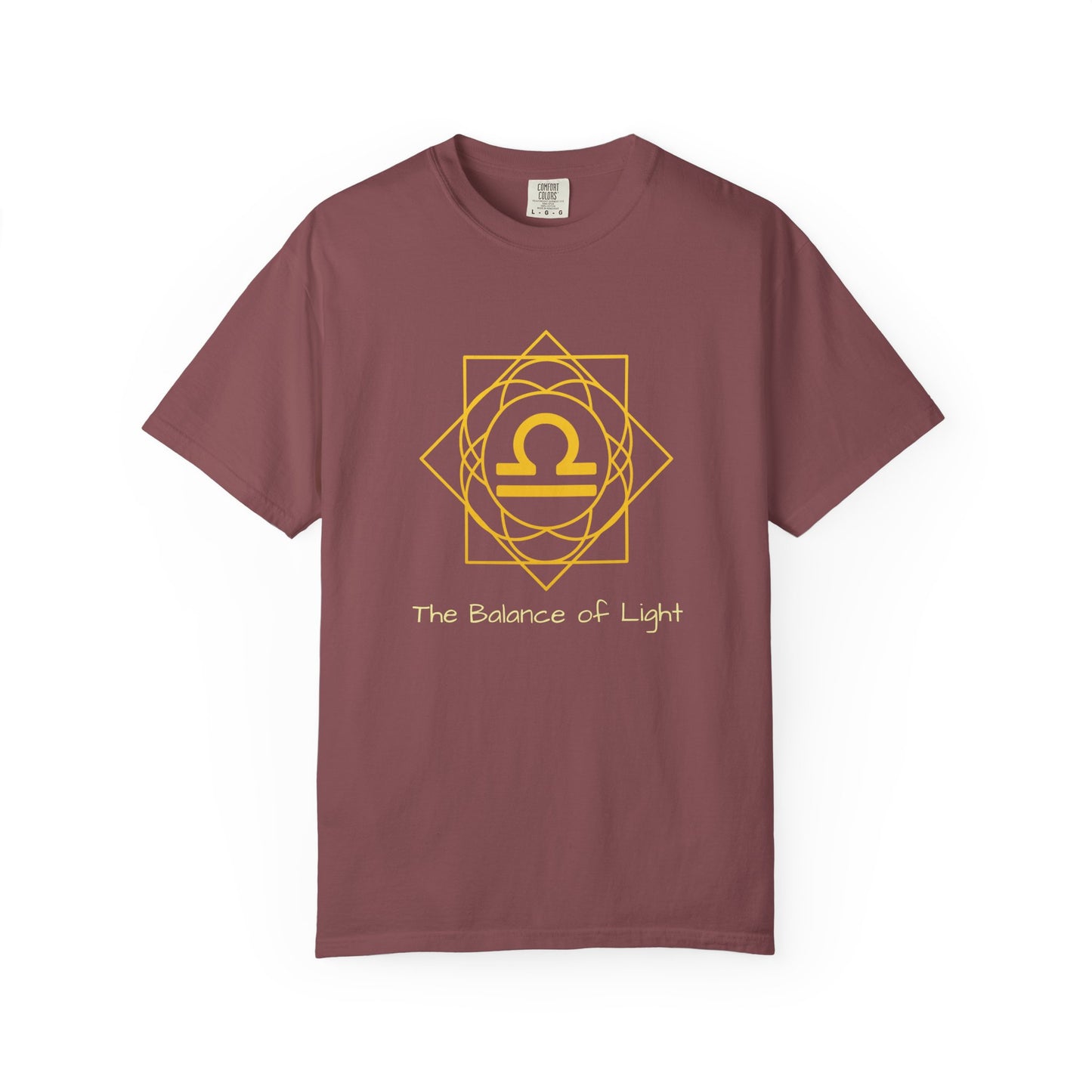 Libra Sacred Geometry T-Shirt | The Balance of Light Tee in 13 different Colors | Astrology Gift