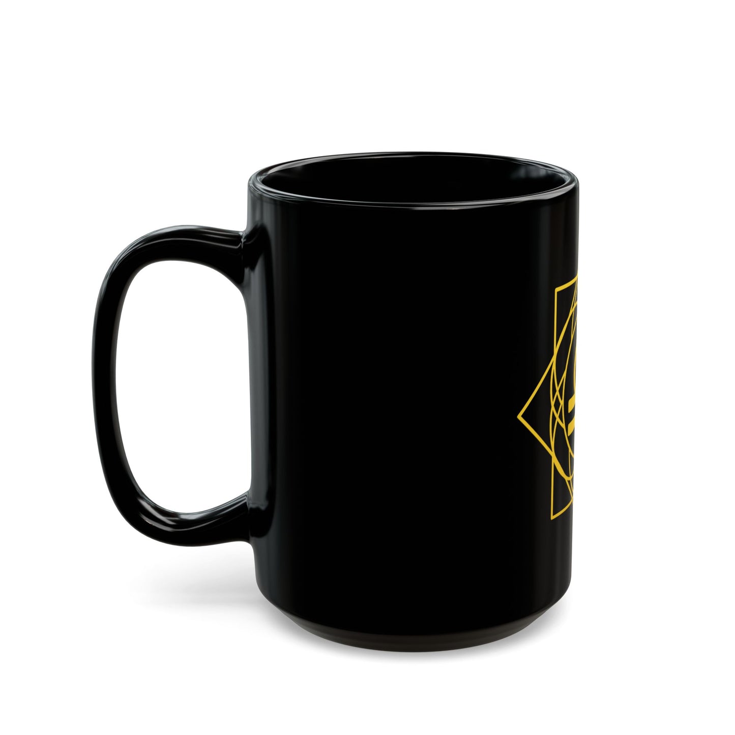 Libra Sacred Geometry Black Mug for Coffee Lovers
