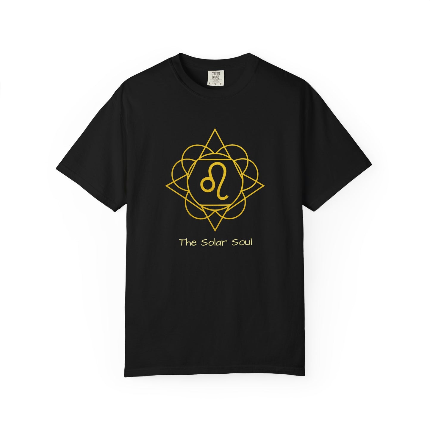Leo Sacred Geometry T-Shirt | The Solar Soul Tee in 13 different Colors | Astrology Gift