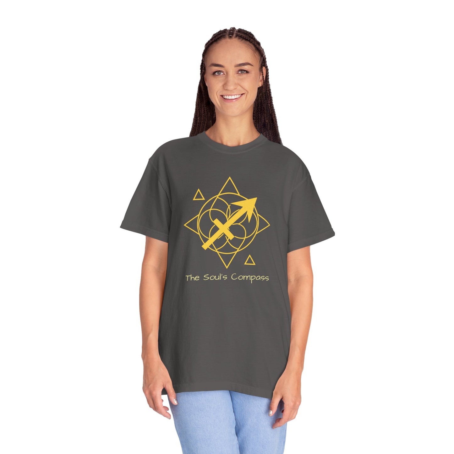 Sagittarius Sacred Geometry T-Shirt | The Soul’s Compass Tee in 13 different Colors | Astrology Gift