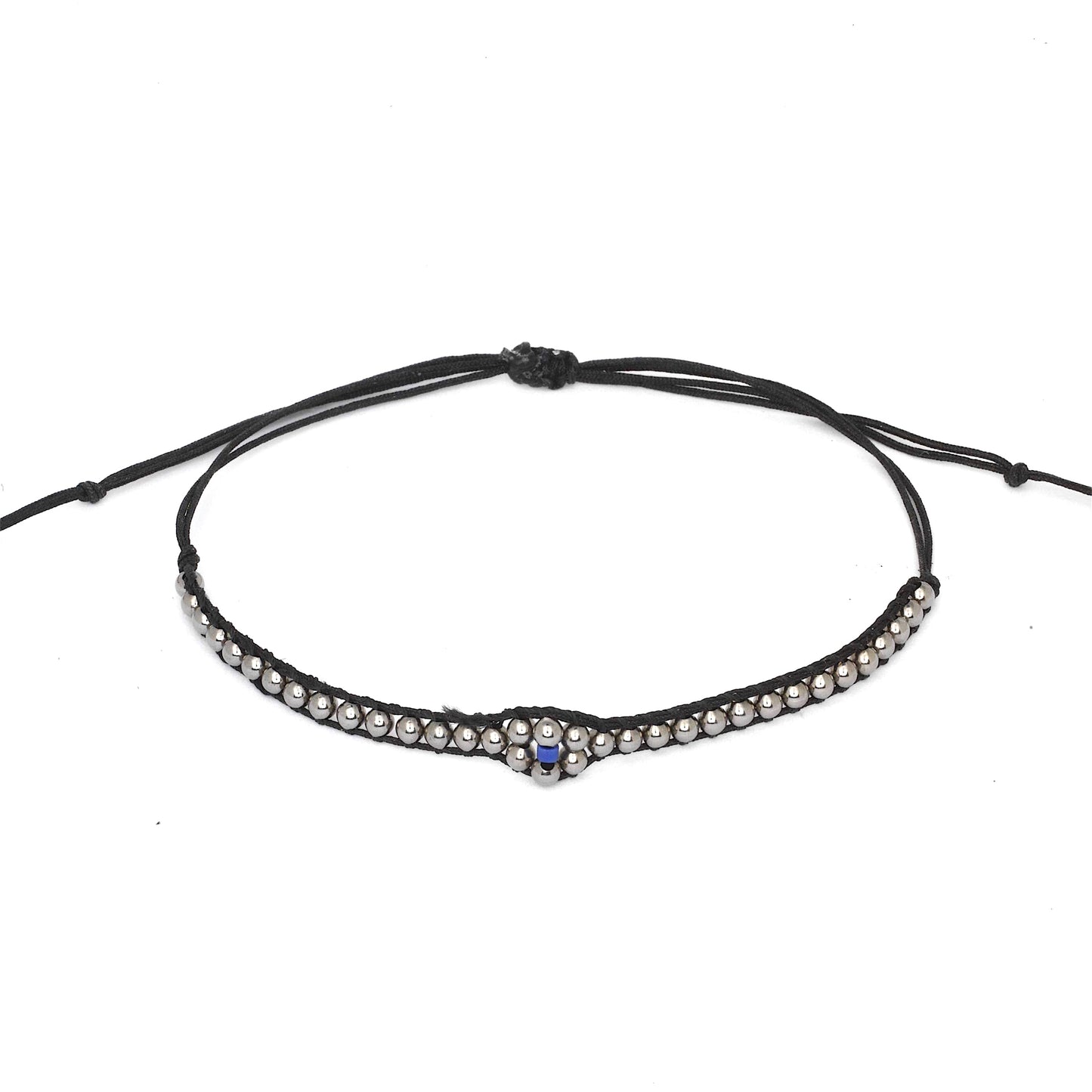 Sterling Silver Beaded Bracelet