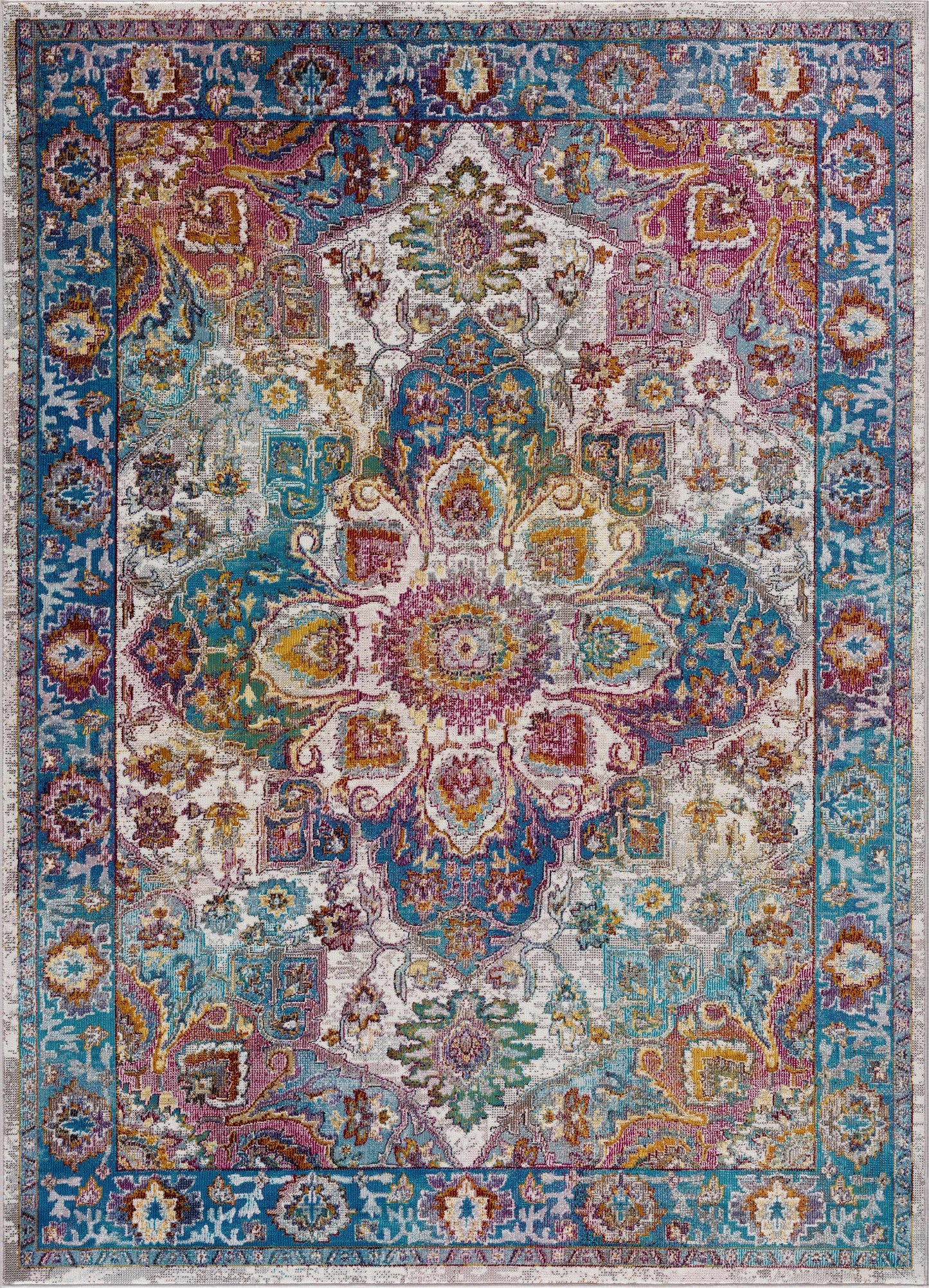 Mardin Colorful Area Rug - Clearance
