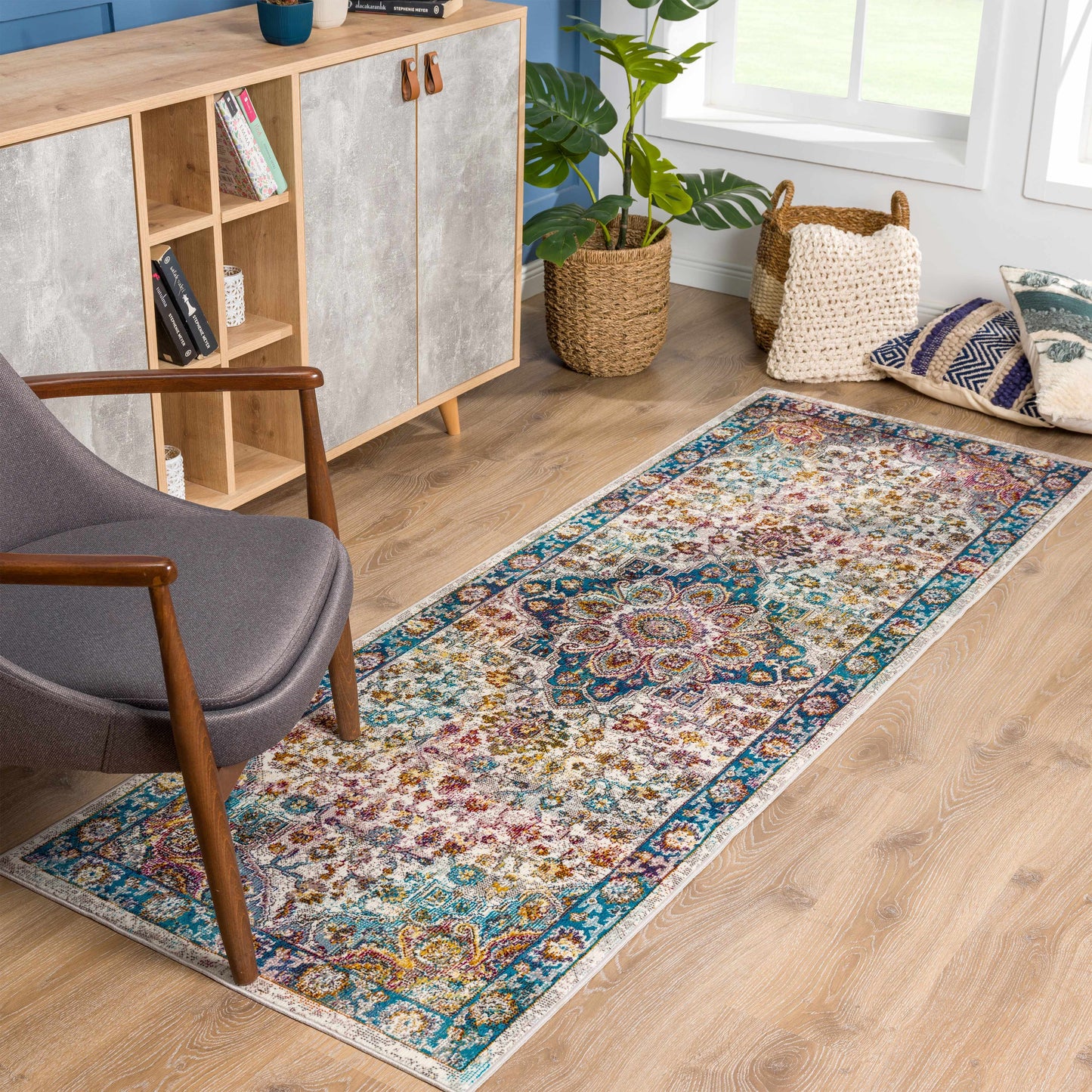 Mardin Colorful Area Rug - Clearance