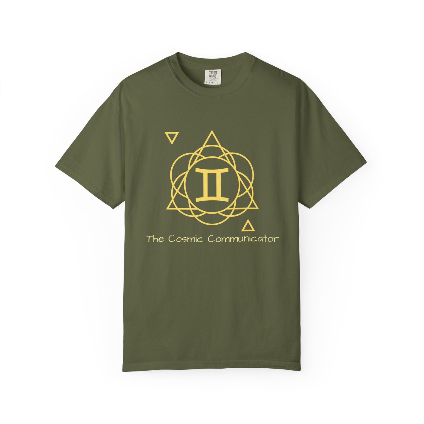 Gemini Sacred Geometry T-Shirt | The Cosmic Communicator Tee in 13 different Colors | Astrology Gift