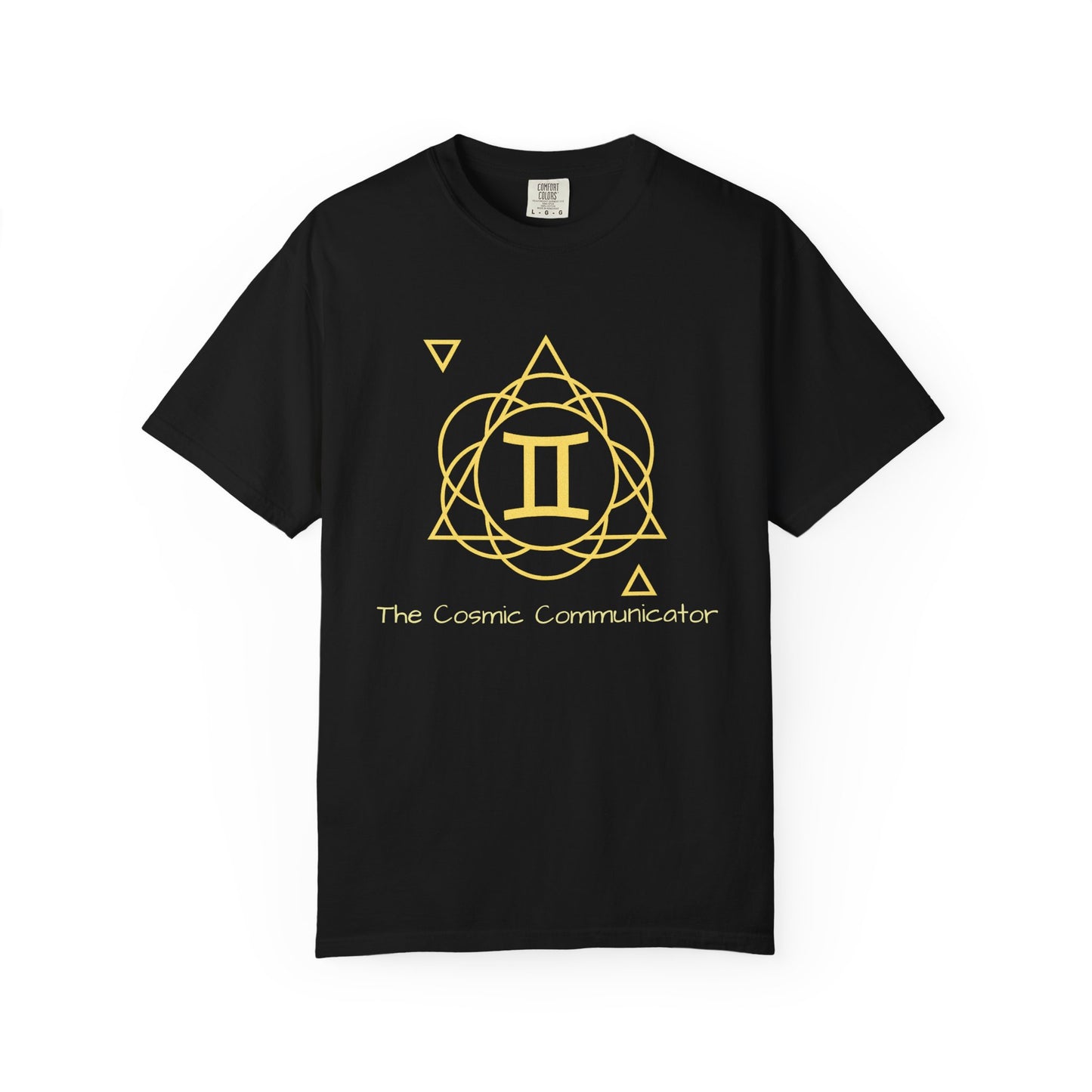 Gemini Sacred Geometry T-Shirt | The Cosmic Communicator Tee in 13 different Colors | Astrology Gift