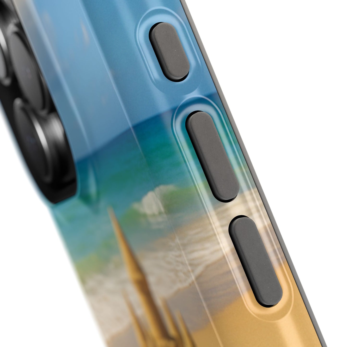 Castle of Dreams iPhone Case I Impact Resistant Dual Layer Cover | SoulfulYarn Collection | Soulful Beach Art for iPhone Lovers