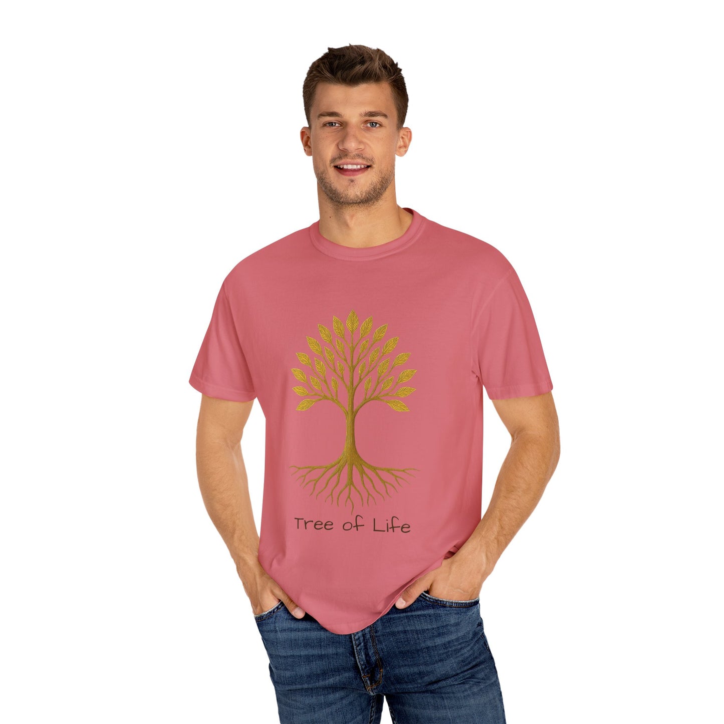 Tree of Life T-Shirt | 100% ring-spun US cotton  | Spiritual Yoga Tee | Mindfulness Shirt | Nature & Balance Top