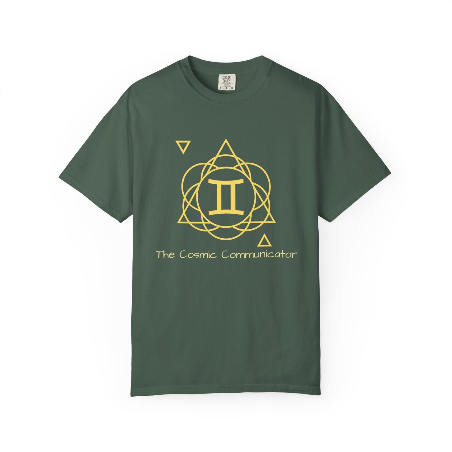 Gemini Sacred Geometry T-Shirt | The Cosmic Communicator Tee in 13 different Colors | Astrology Gift