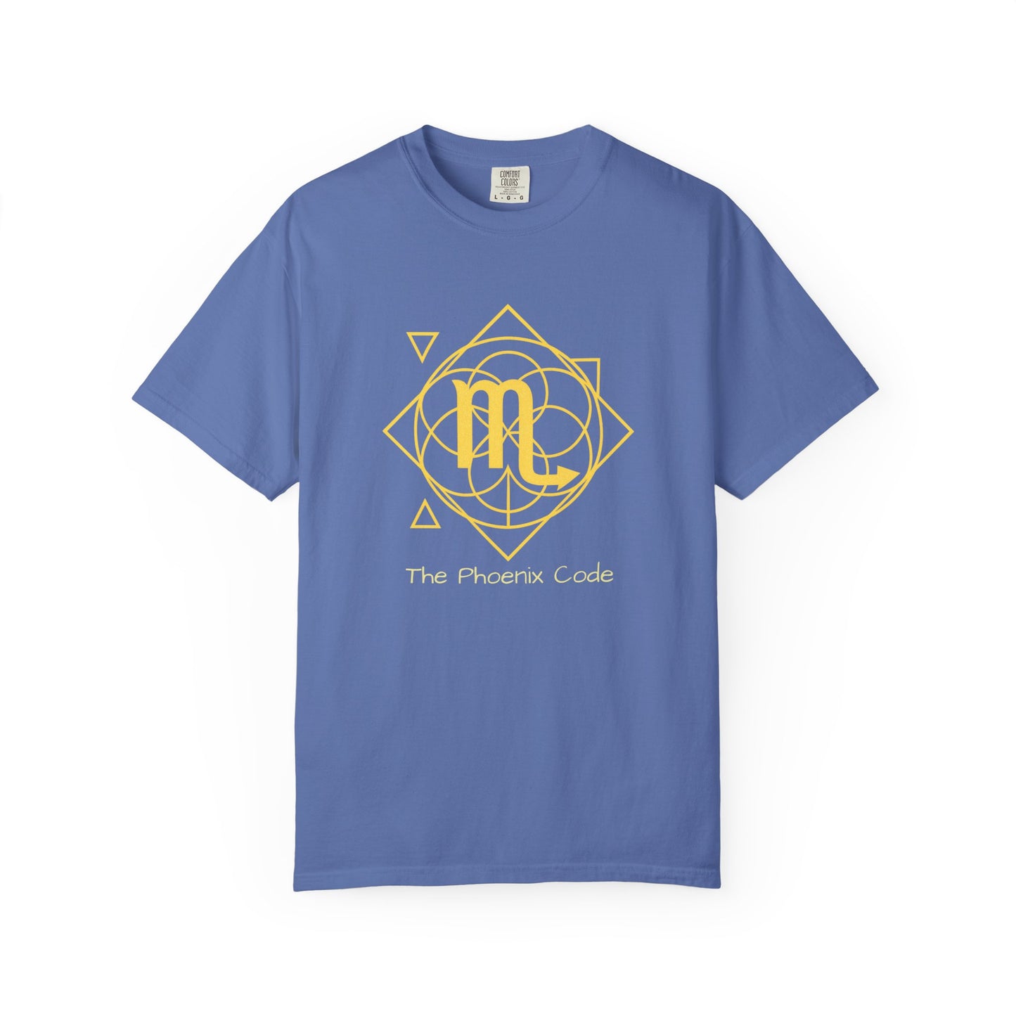 Scorpio Sacred Geometry T-Shirt | The Phoenix Code Tee in 13 different Colors | Astrology Gift
