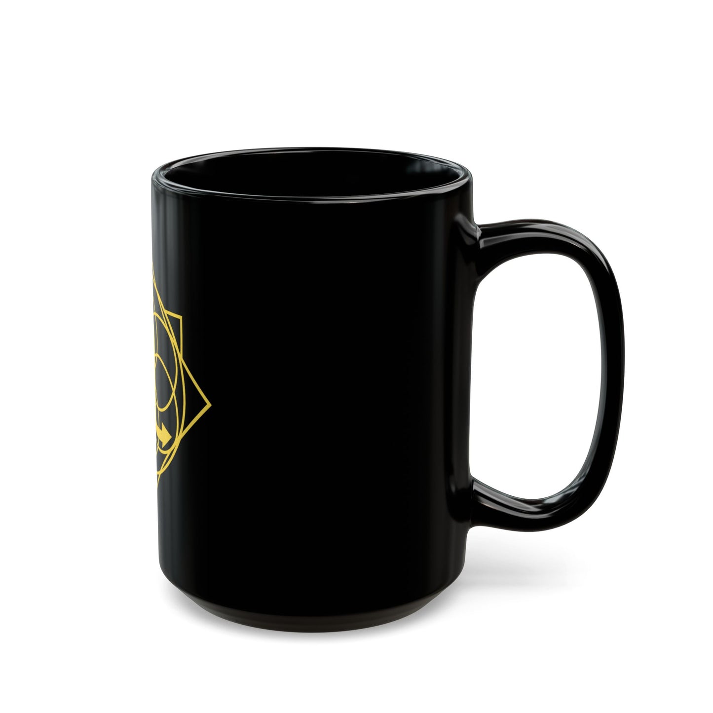 Scorpio Sacred Geometry Black Mug for Coffee Lovers