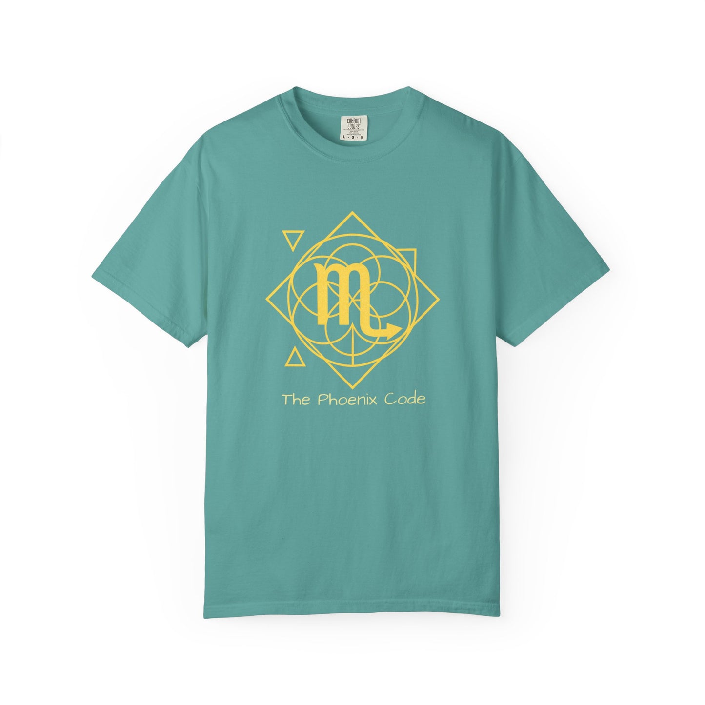 Scorpio Sacred Geometry T-Shirt | The Phoenix Code Tee in 13 different Colors | Astrology Gift
