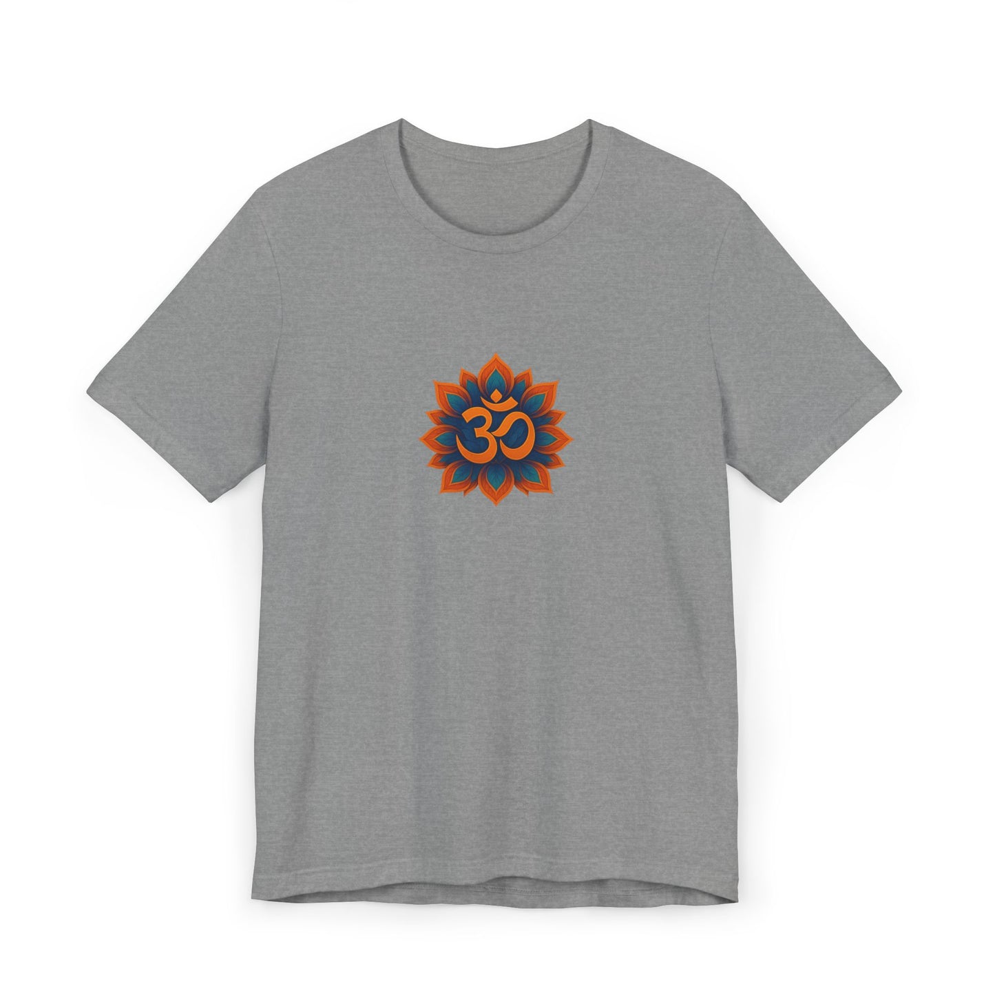 Om Lotus T-Shirt | Spiritual Symbol Tee | Sacred Geometry Shirt | Unisex Yoga Shirt | Meditation Clothing for Men and Women