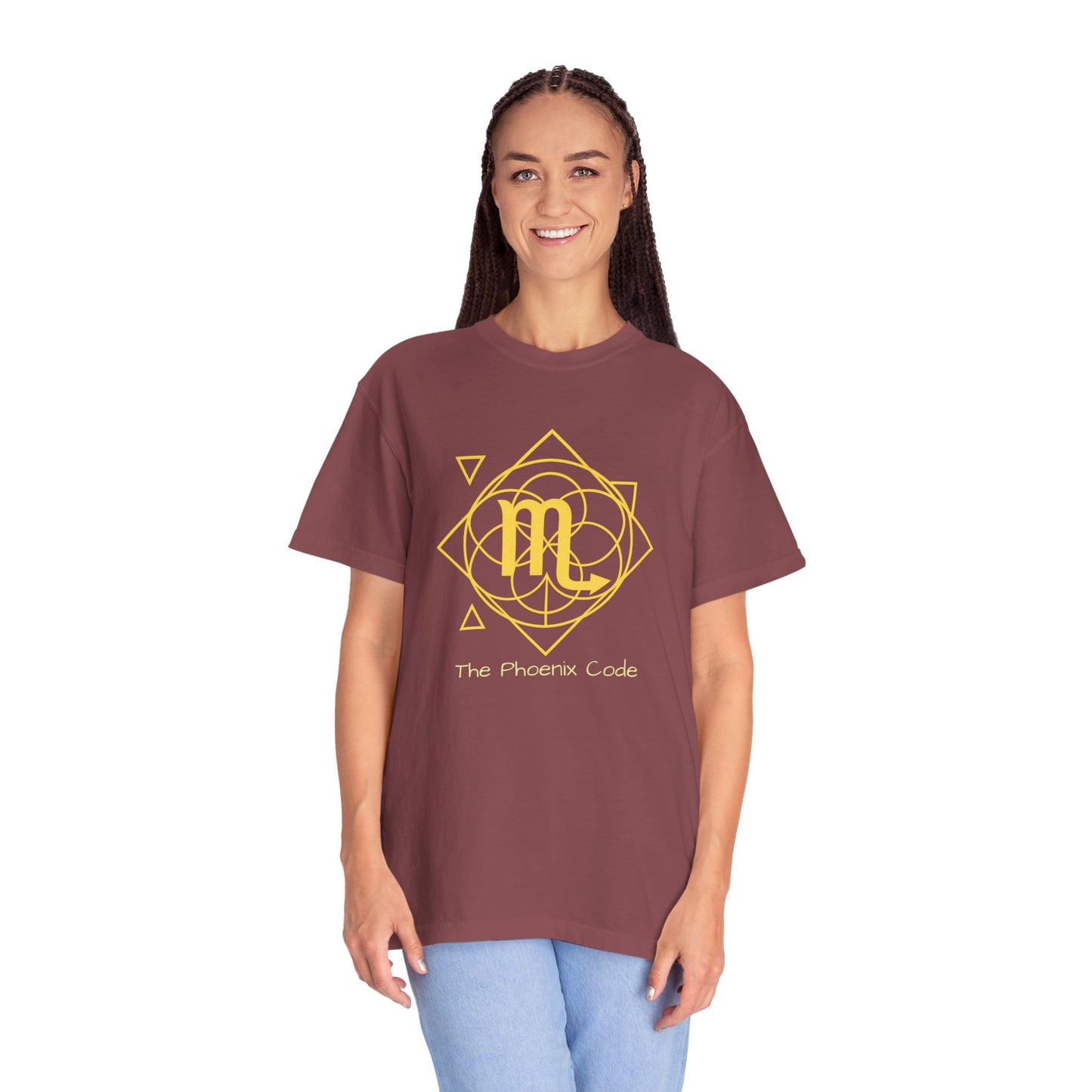 Scorpio Sacred Geometry T-Shirt | The Phoenix Code Tee in 13 different Colors | Astrology Gift