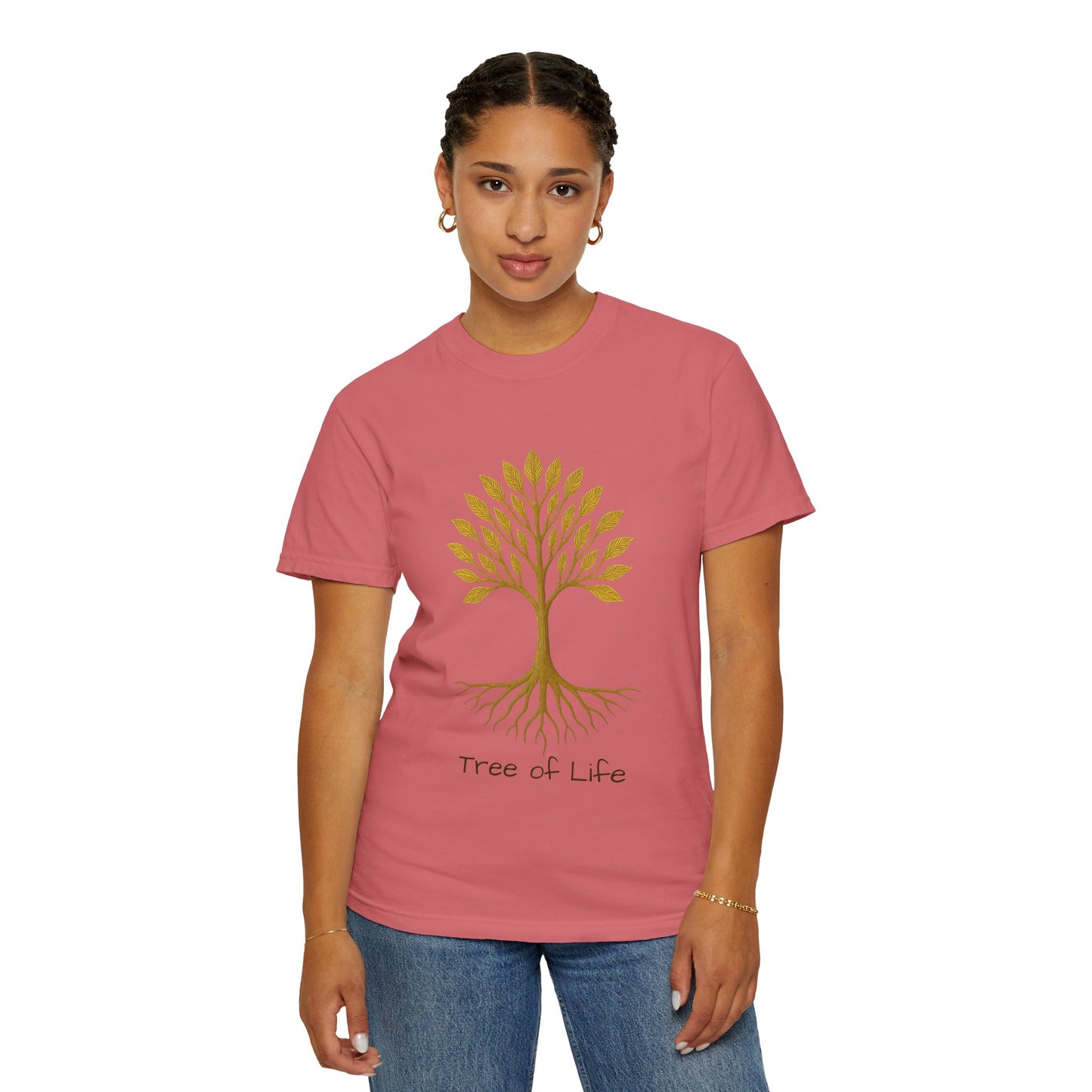 Tree of Life T-Shirt | 100% ring-spun US cotton  | Spiritual Yoga Tee | Mindfulness Shirt | Nature & Balance Top