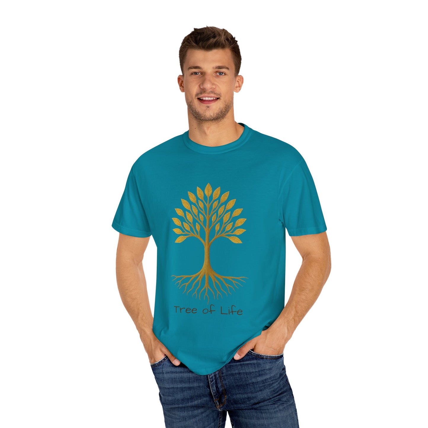 Tree of Life T-Shirt | 100% ring-spun US cotton  | Spiritual Yoga Tee | Mindfulness Shirt | Nature & Balance Top