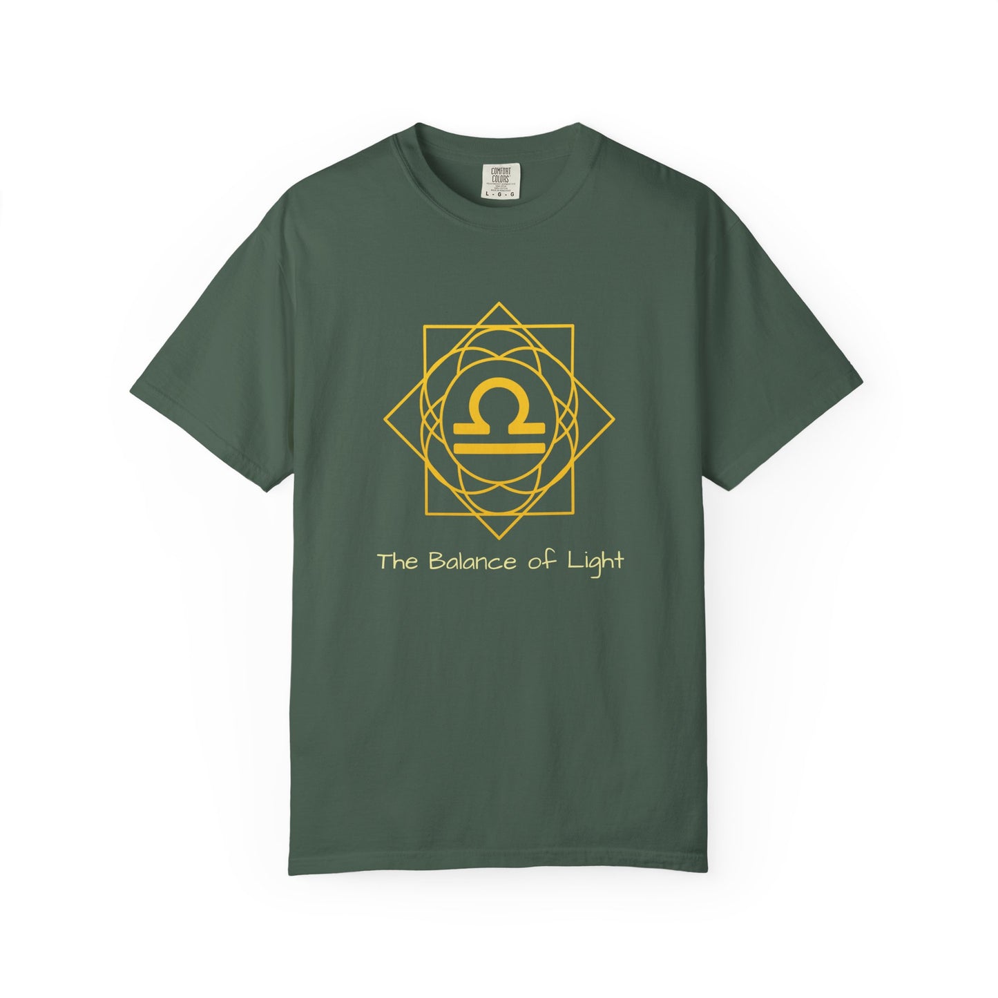 Libra Sacred Geometry T-Shirt | The Balance of Light Tee in 13 different Colors | Astrology Gift
