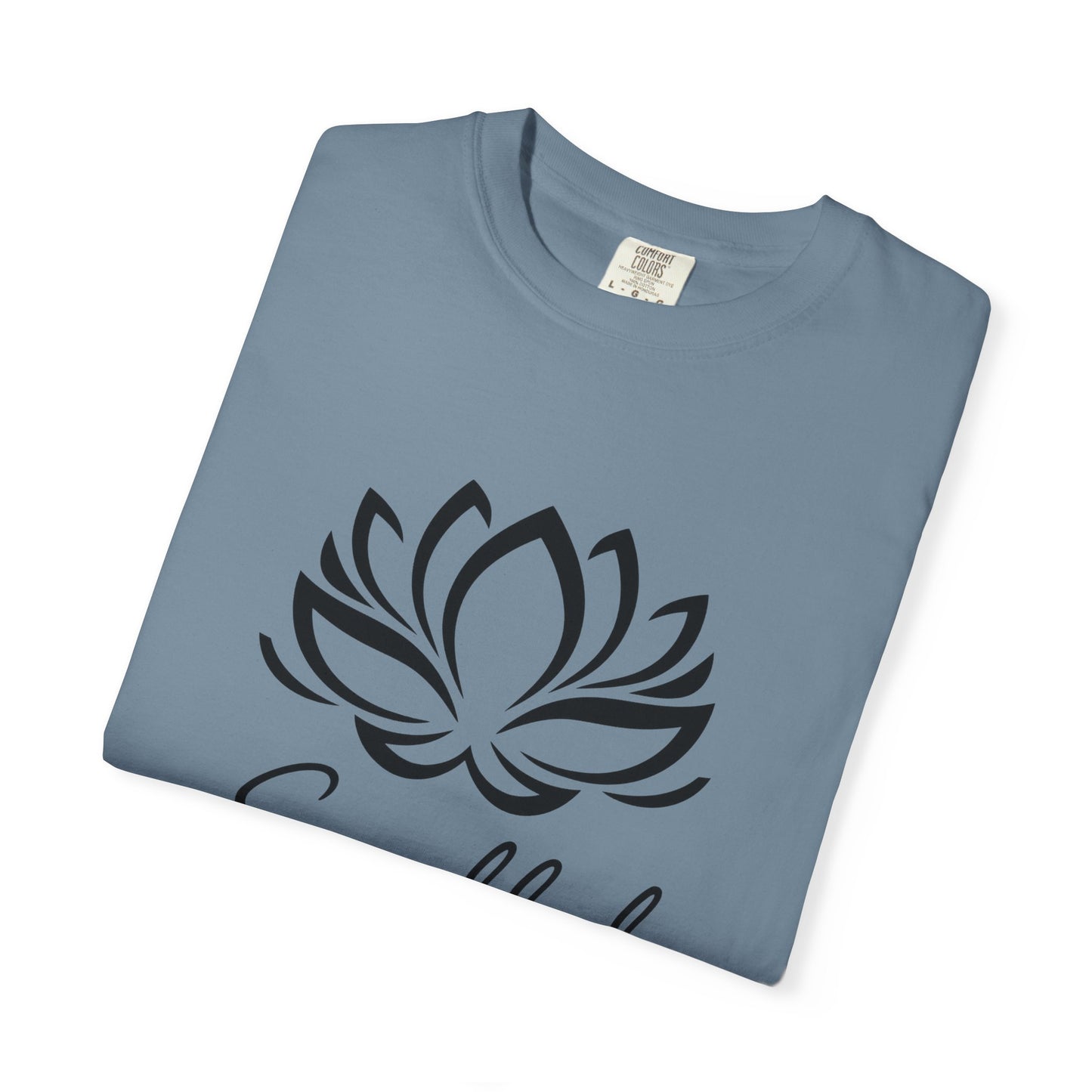 Soulful Lotus T-Shirt | 100% Ring-Spun US Cotton | Spiritual Tee | Mindfulness Shirt | Inner Peace Top