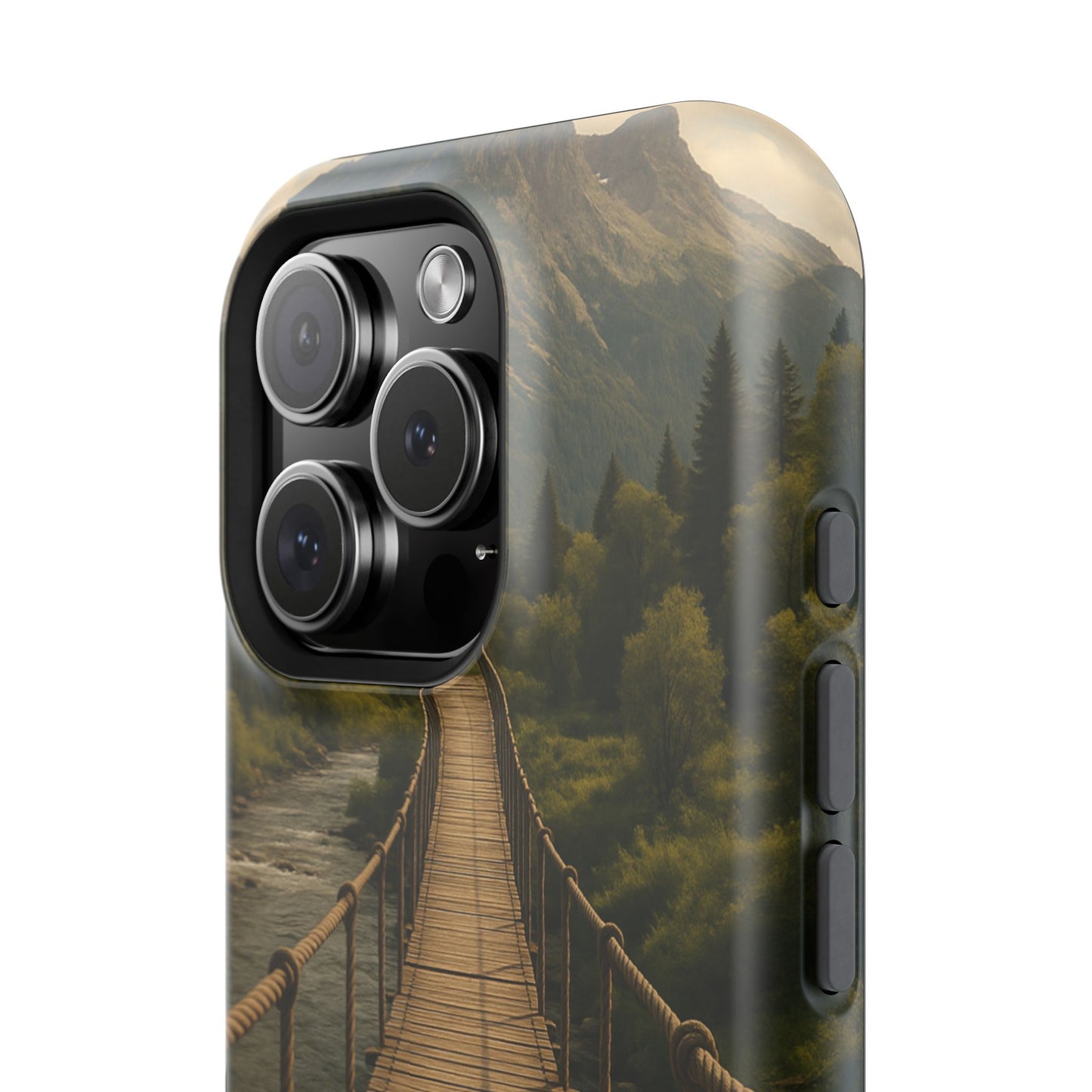 Bridge to Serenity iPhone Case | SoulfulYarn Collection | Nature Pathway Design for iPhone