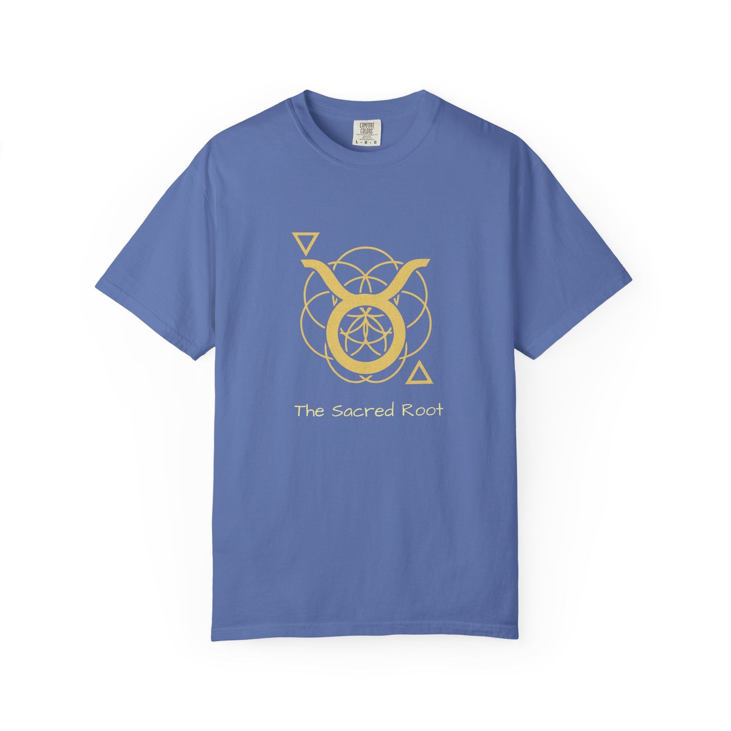 Taurus Sacred Geometry T-Shirt | The Sacred Root Tee in 13 different Colors | Astrology Gift