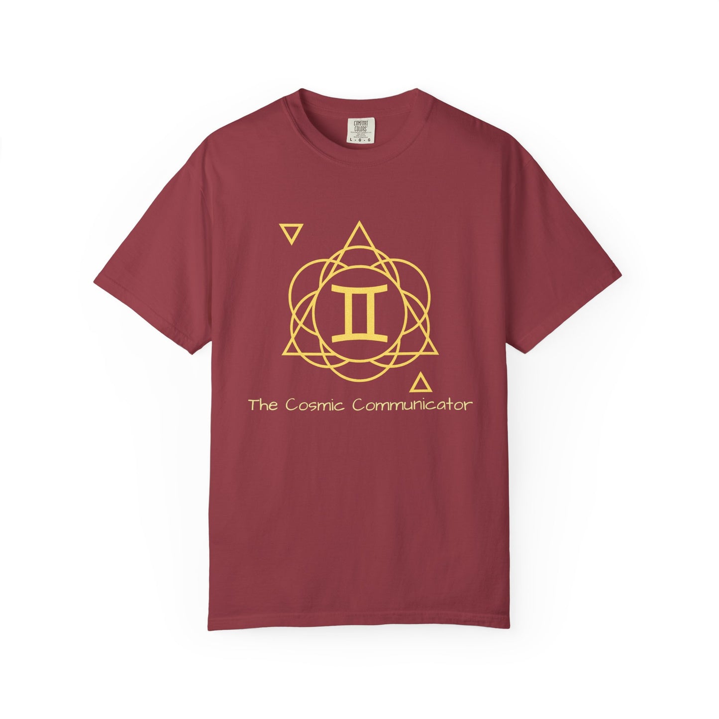 Gemini Sacred Geometry T-Shirt | The Cosmic Communicator Tee in 13 different Colors | Astrology Gift