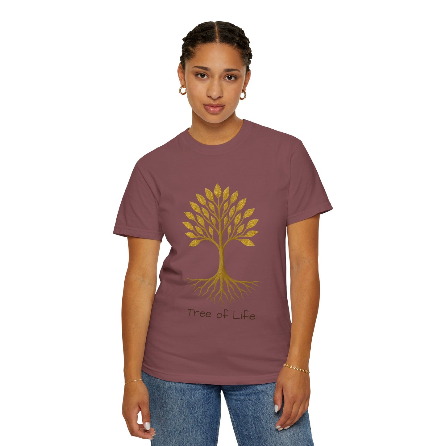Tree of Life T-Shirt | 100% ring-spun US cotton  | Spiritual Yoga Tee | Mindfulness Shirt | Nature & Balance Top