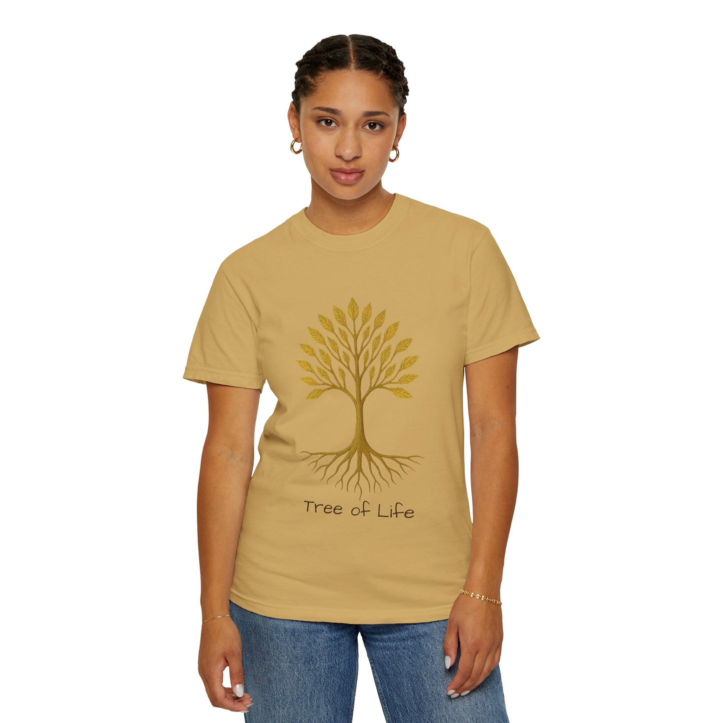 Tree of Life T-Shirt | 100% ring-spun US cotton  | Spiritual Yoga Tee | Mindfulness Shirt | Nature & Balance Top