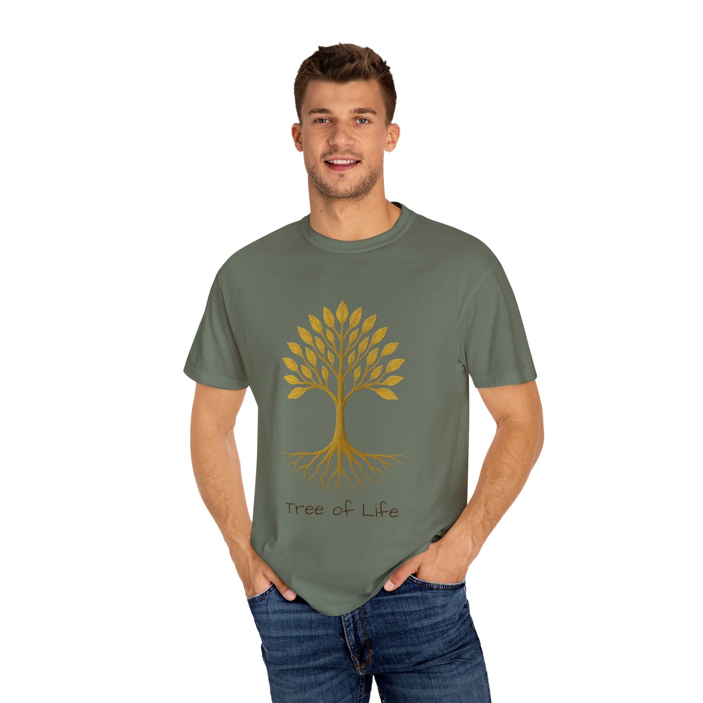 Tree of Life T-Shirt | 100% ring-spun US cotton  | Spiritual Yoga Tee | Mindfulness Shirt | Nature & Balance Top
