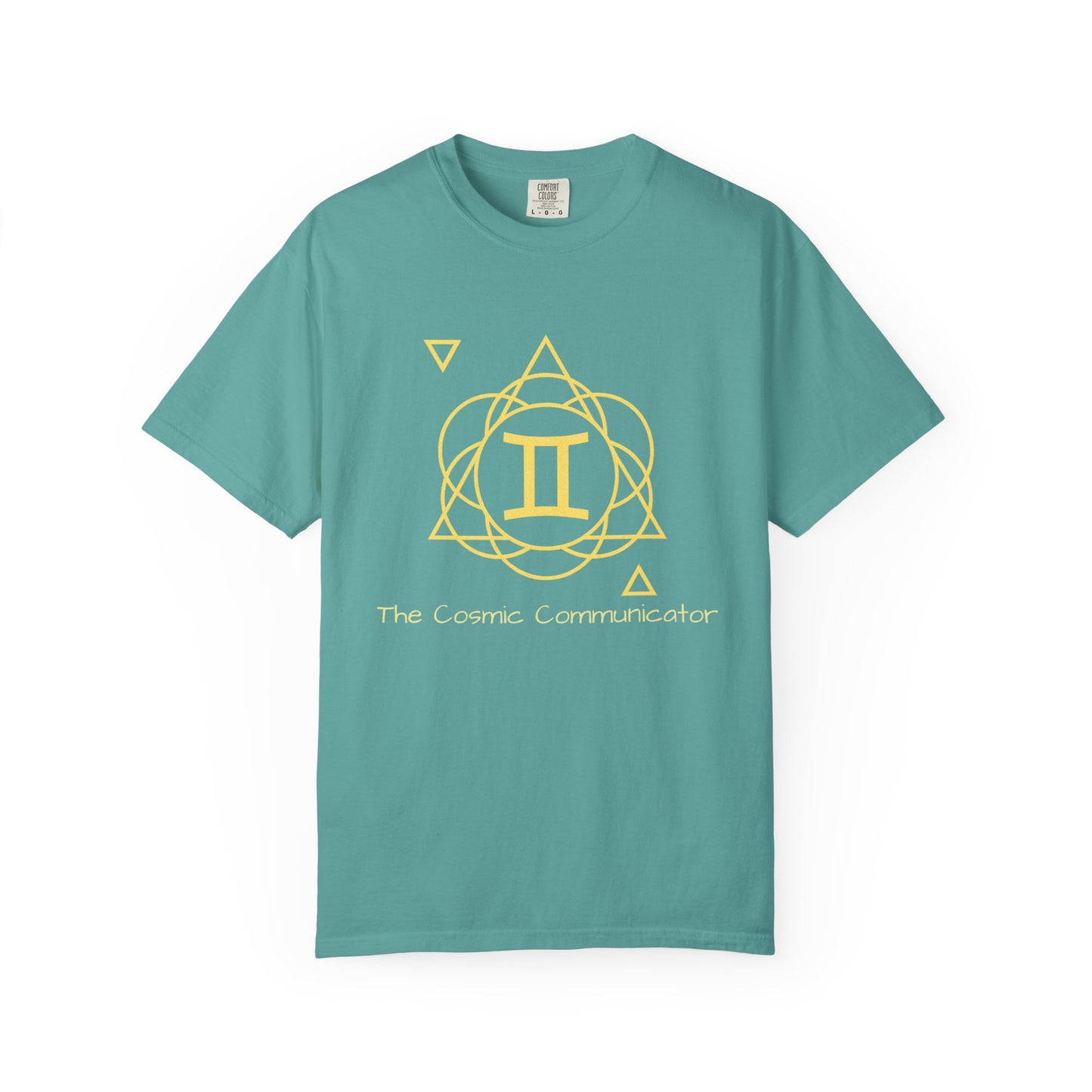 Gemini Sacred Geometry T-Shirt | The Cosmic Communicator Tee in 13 different Colors | Astrology Gift