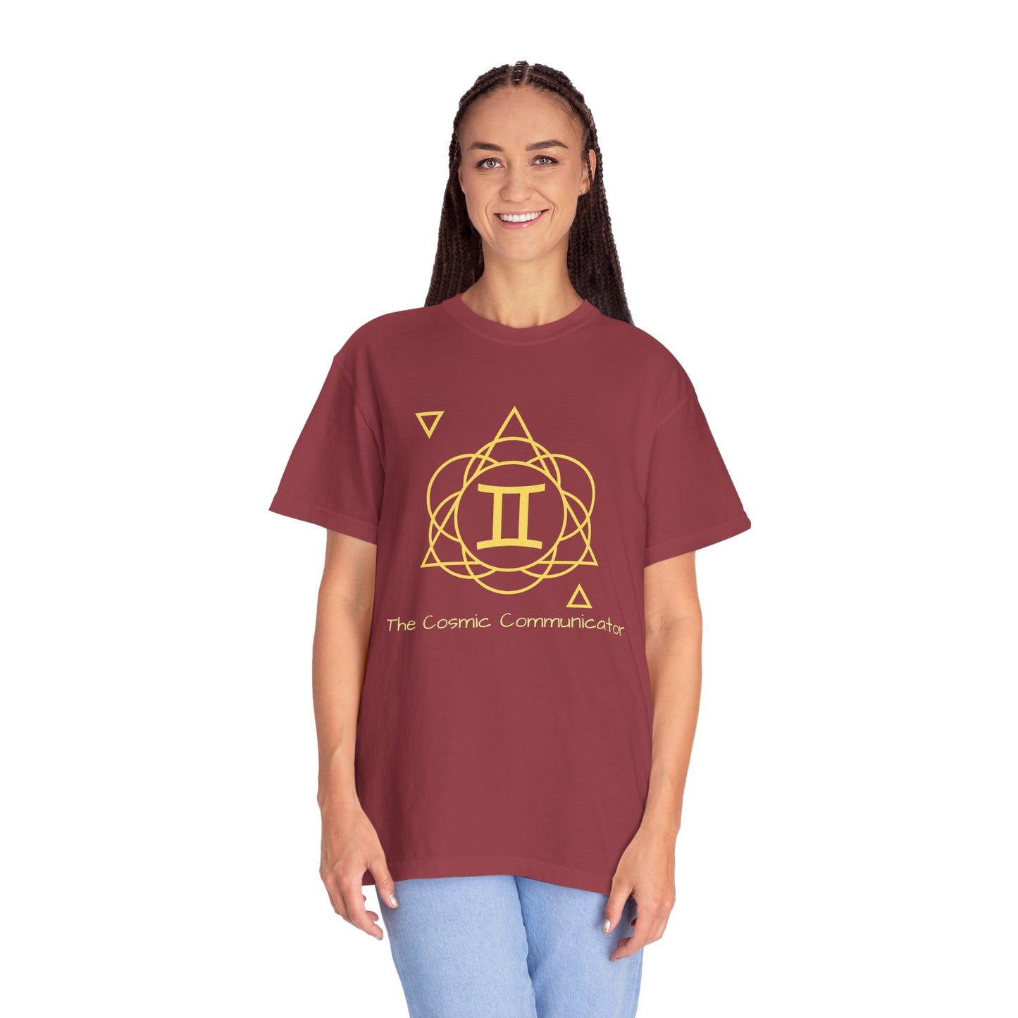 Gemini Sacred Geometry T-Shirt | The Cosmic Communicator Tee in 13 different Colors | Astrology Gift