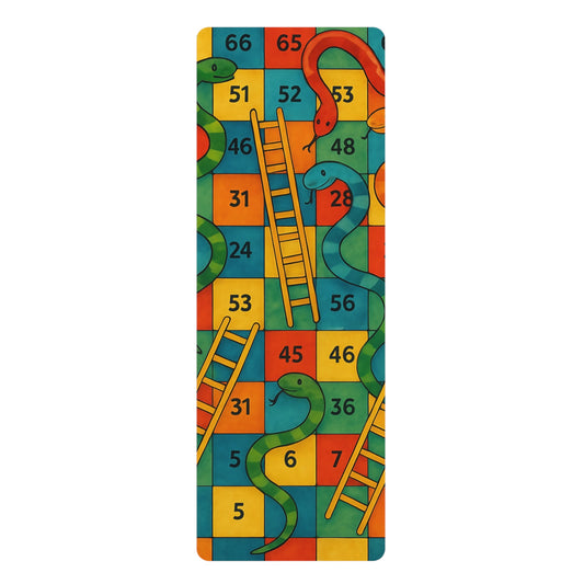 Rise & Flow Mat | Inspired by Snakes & Ladders or Chutes & Ladders