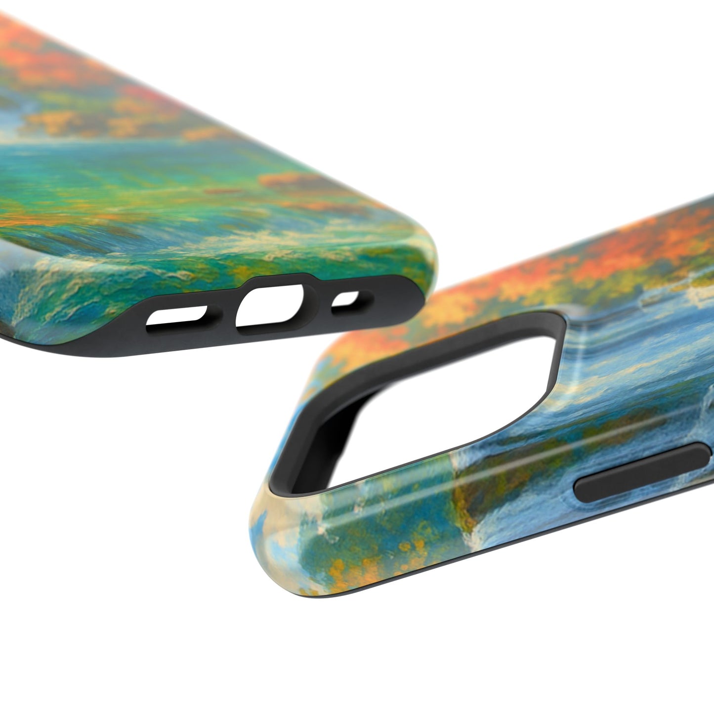 Waterfall Nature iPhone Case I Tranquil Impact-Resistant Cover | SoulfulYarn Collection | Scenic Art for iPhone