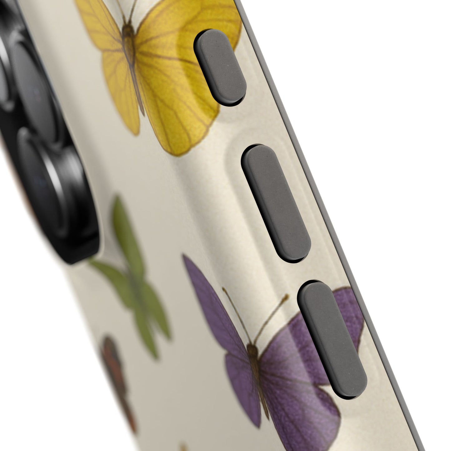 Butterfly iPhone Case Cover I Impact-Resistant | SoulfulYarn Collection | Colorful Nature-Inspired Case for iPhone