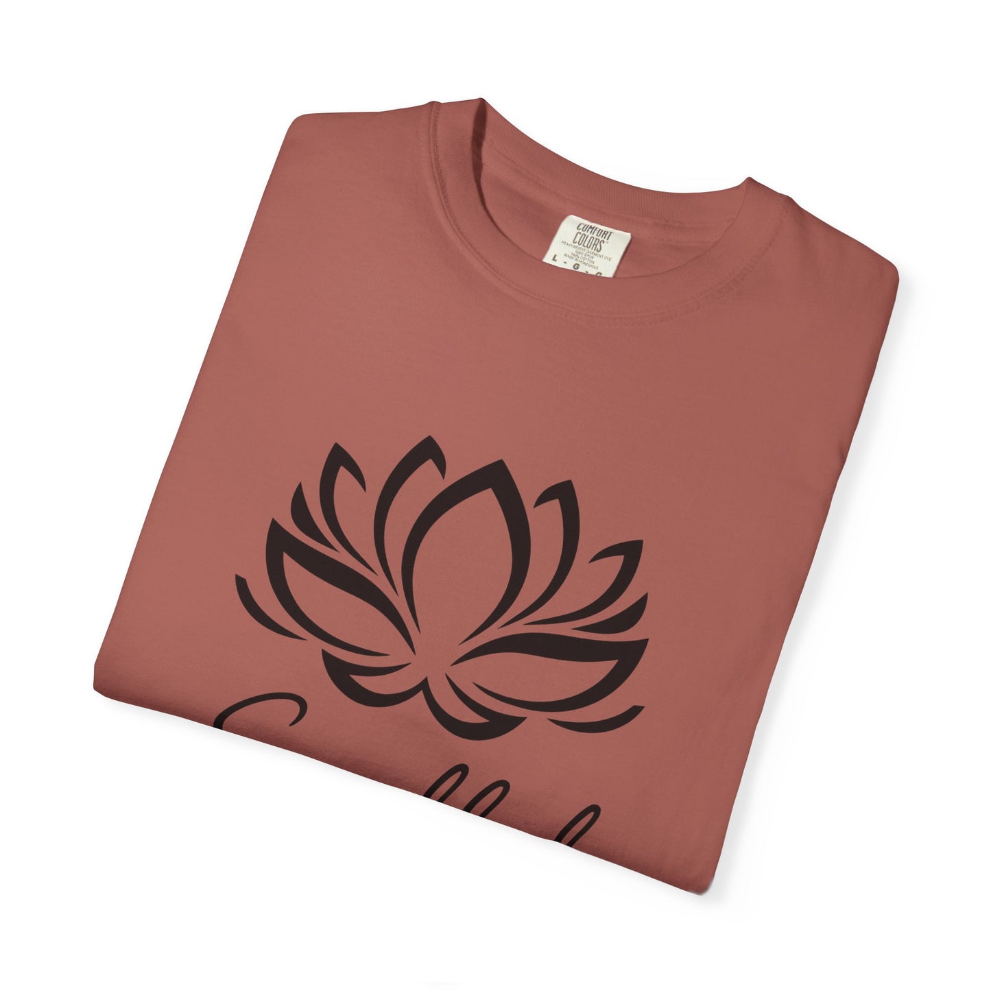 Soulful Lotus T-Shirt | 100% Ring-Spun US Cotton | Spiritual Tee | Mindfulness Shirt | Inner Peace Top
